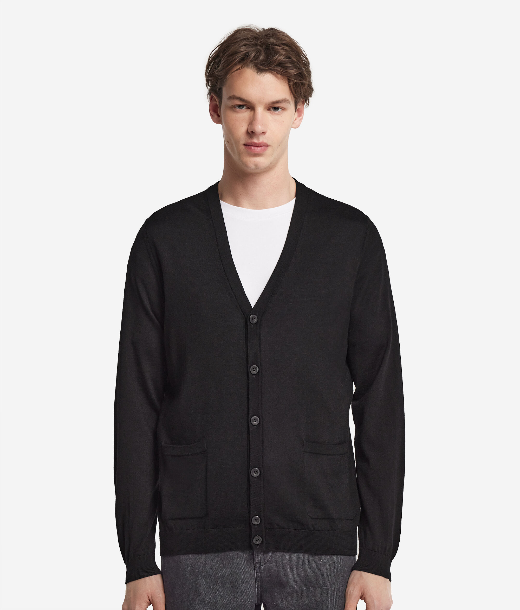 Cardigan mit Knöpfen aus Kaschmir