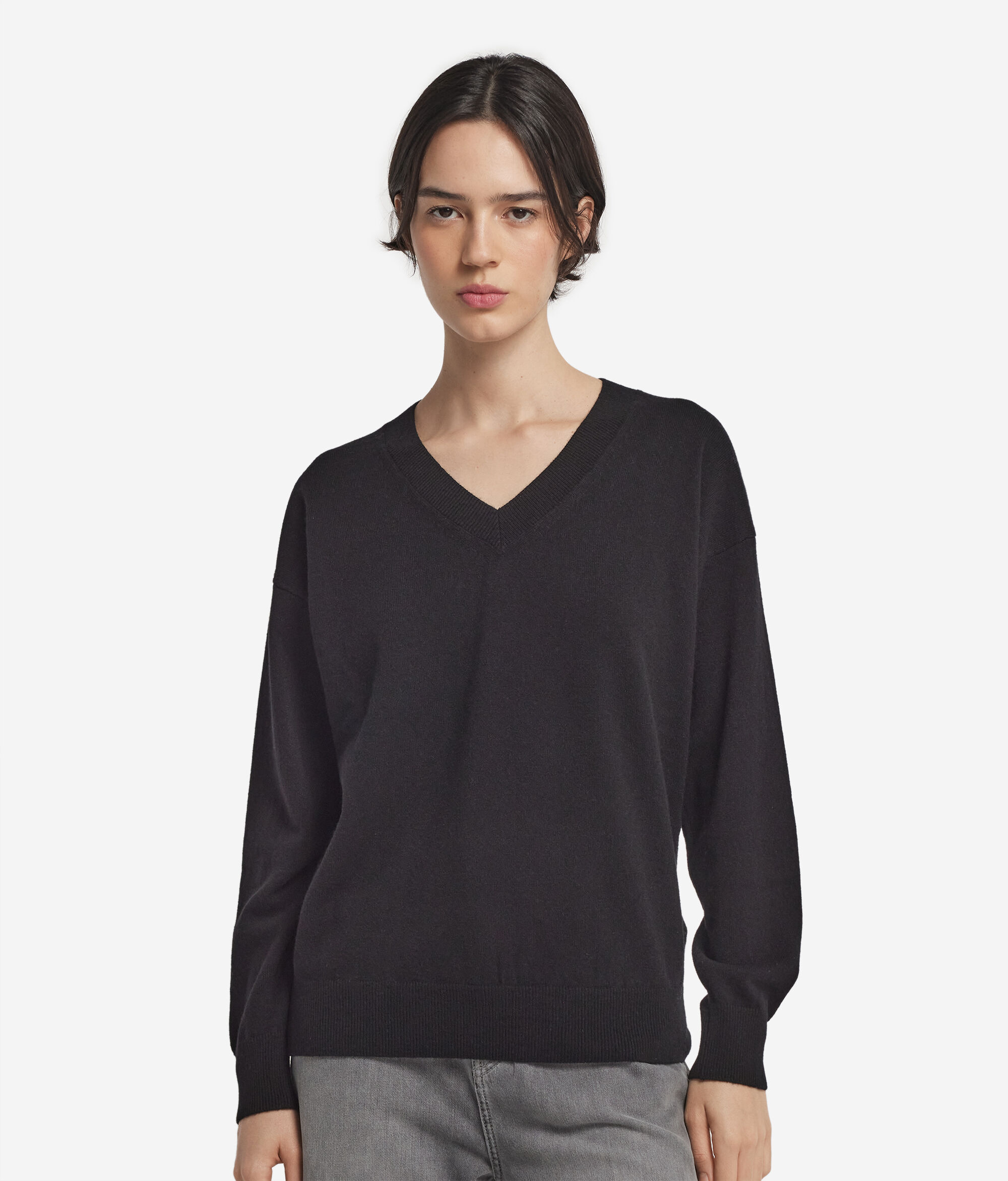 Ultrasoft Cashmere V-Neck Jumper