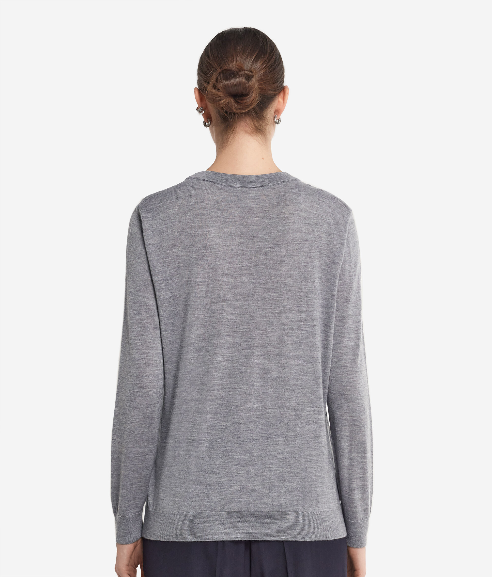 Crew Neck Ultrafine Cashmere Jumper