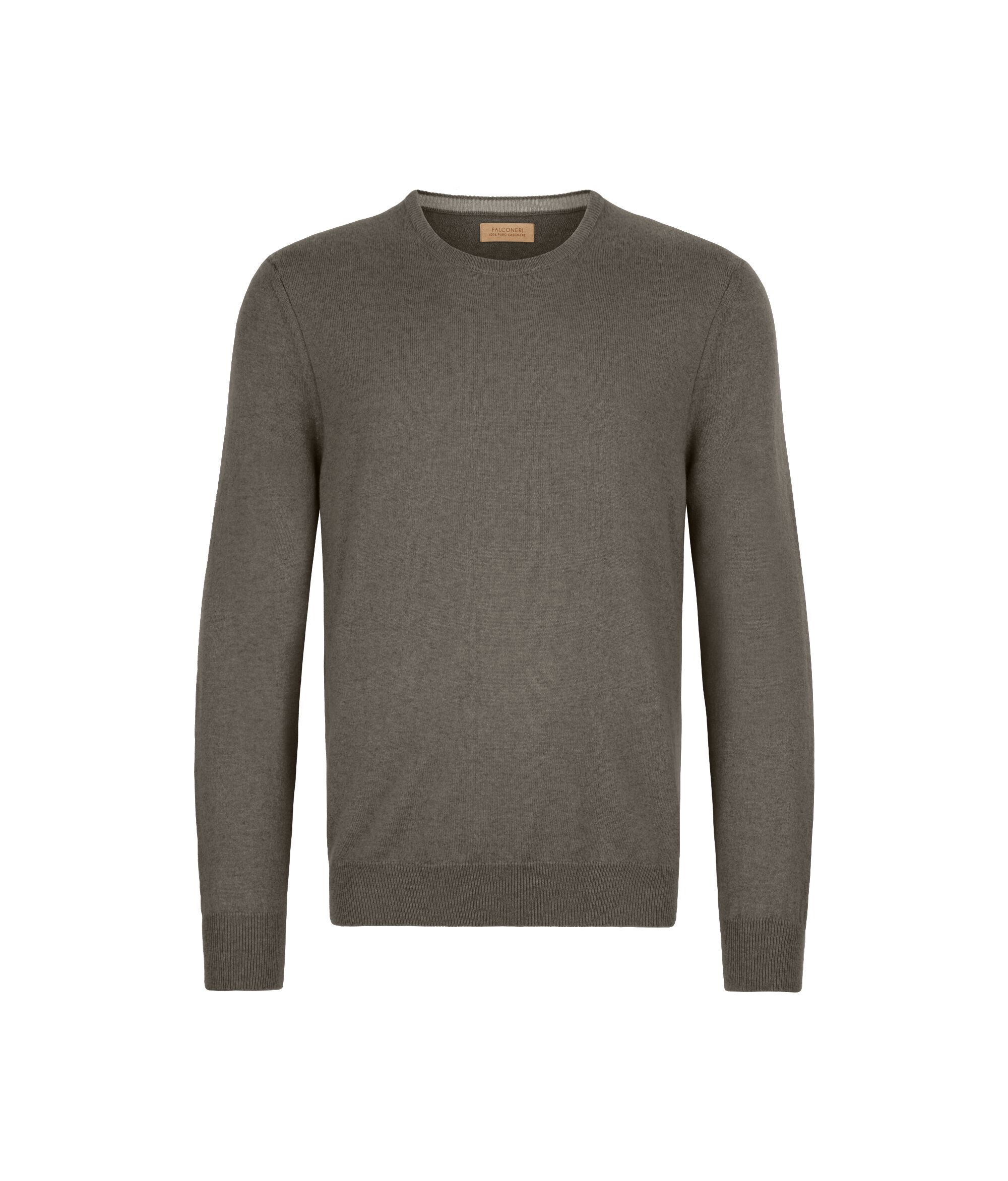 Camisola com Decote Redondo em Ultrasoft Cashmere