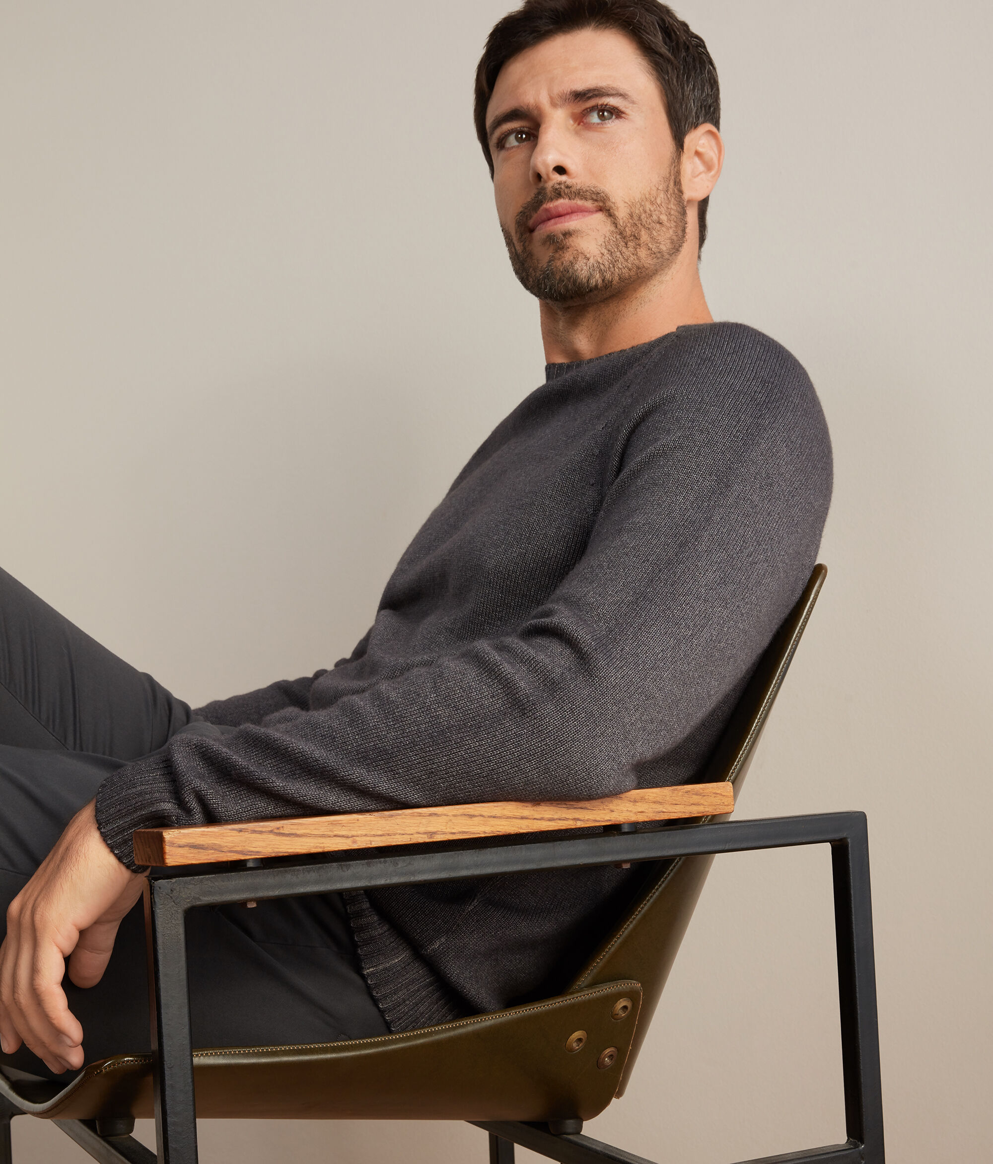 Maglia Girocollo in Cashmere Ultrasoft