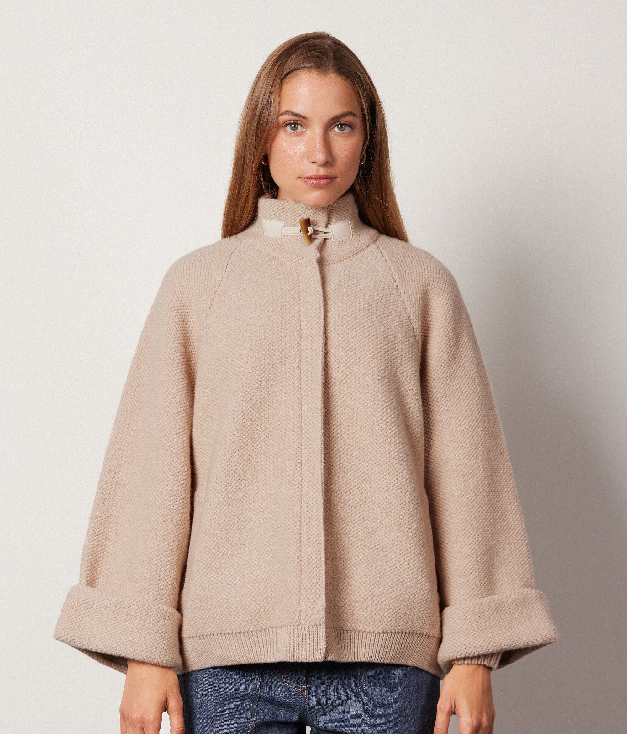 Casaco em Ultrasoft Cashmere