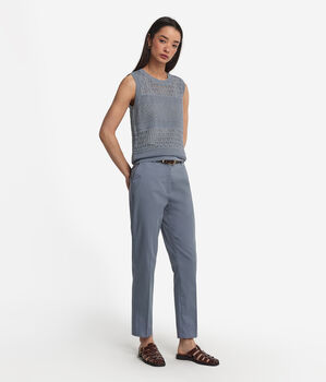 Crochet Cotton Sleeveless Top