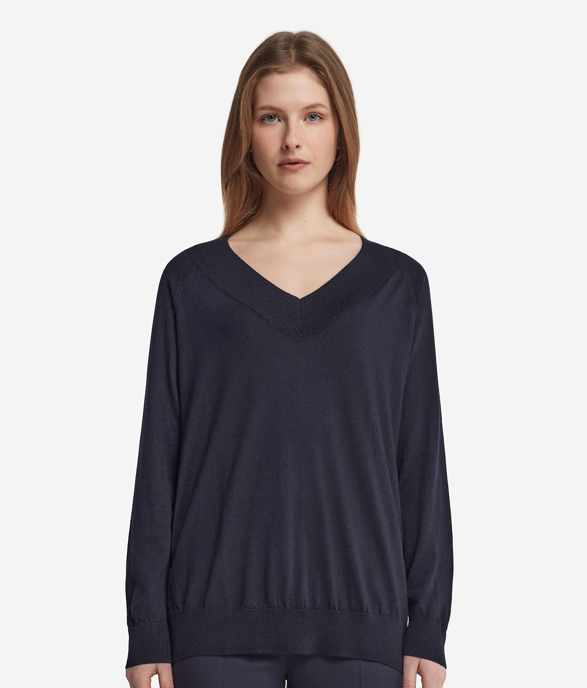 Ultrafine Cashmere V-Neck Jumper