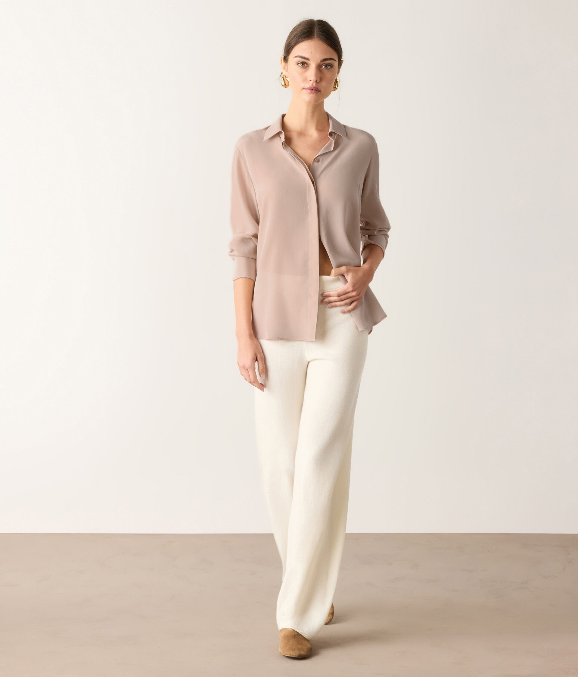Chemise en soie