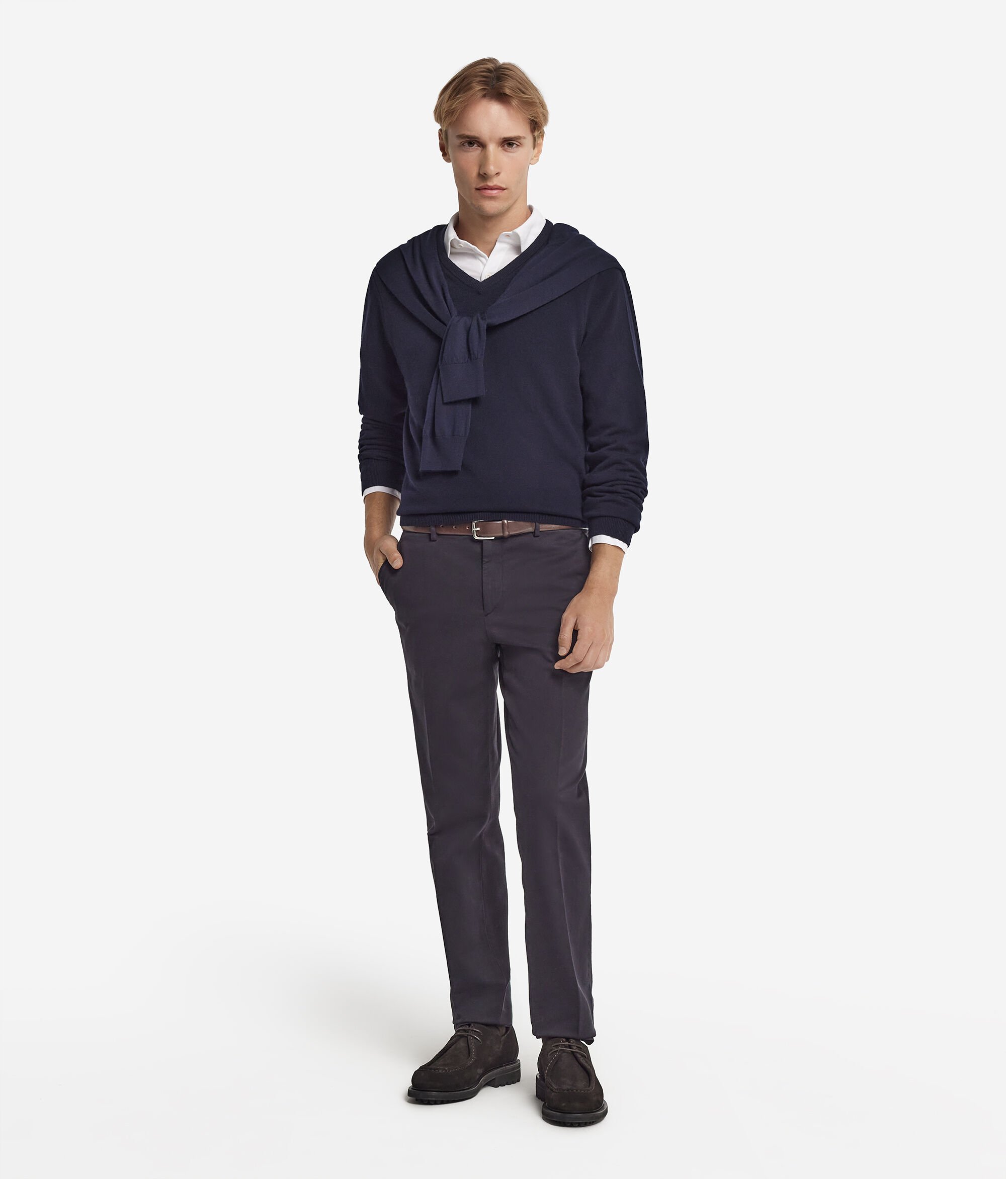 Ultrasoft Cashmere V-Neck Jumper