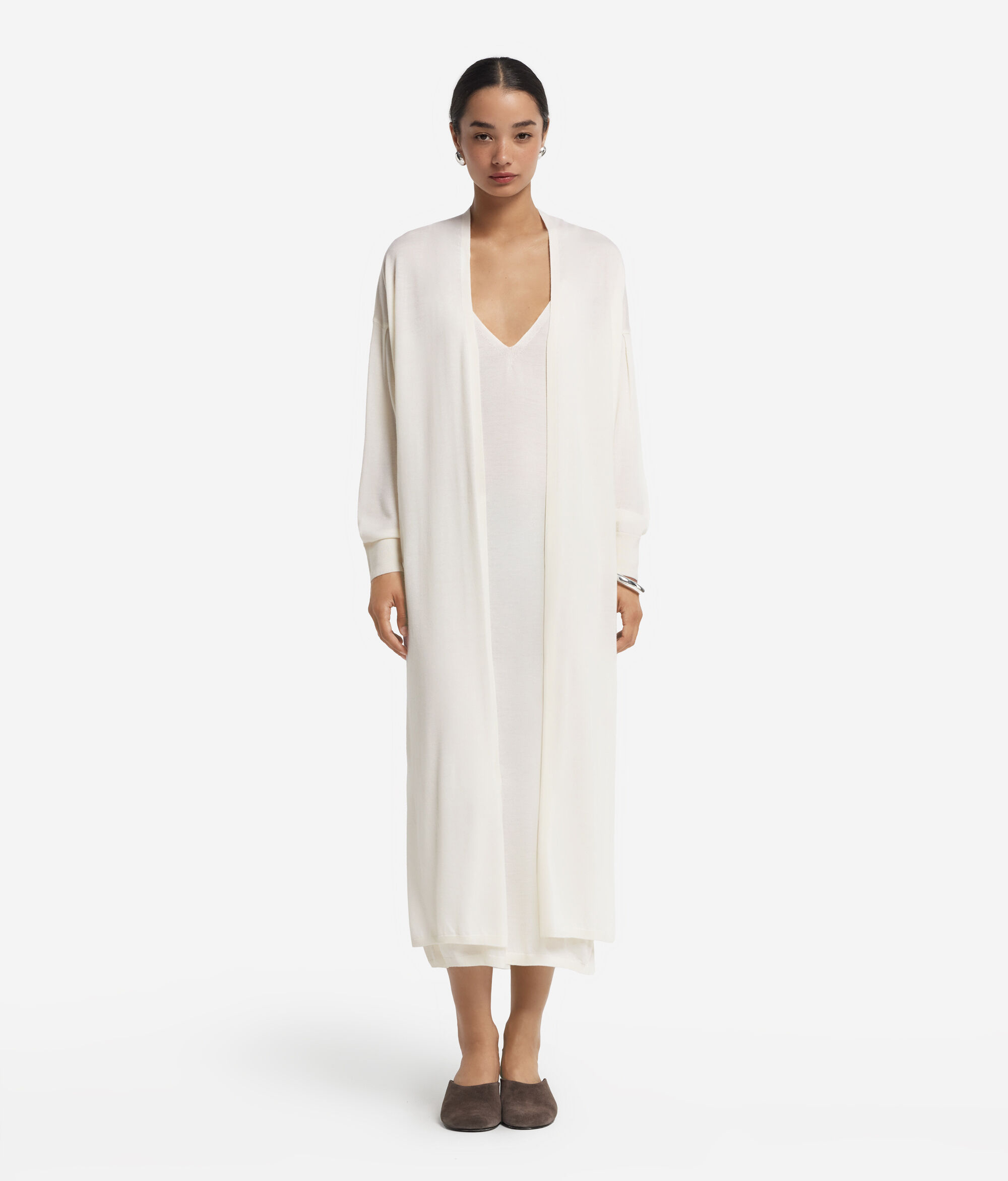 Long-Cardigan aus Kaschmir Ultrafine