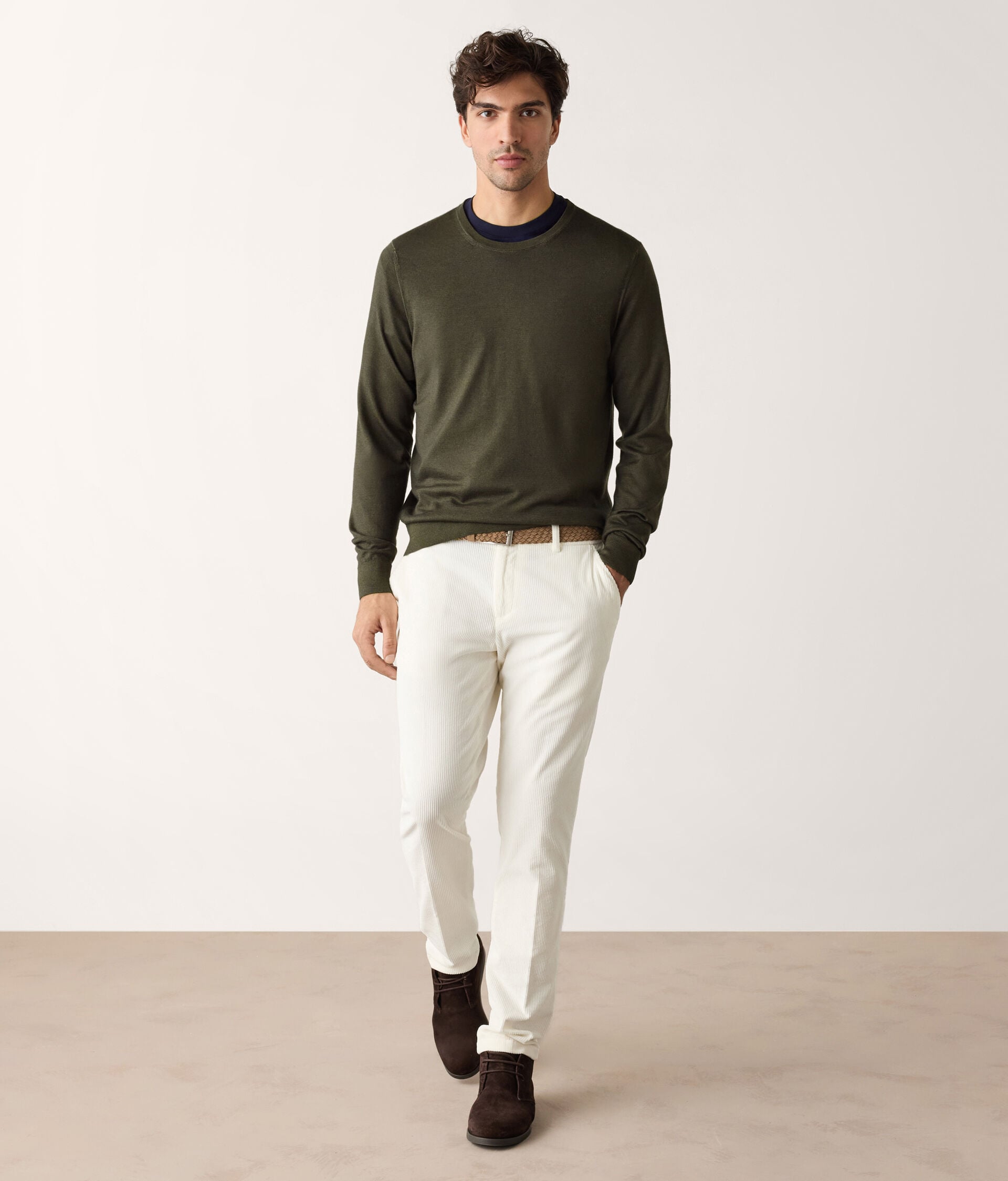 Jersei de coll rodó de Cashmere Ultrafine