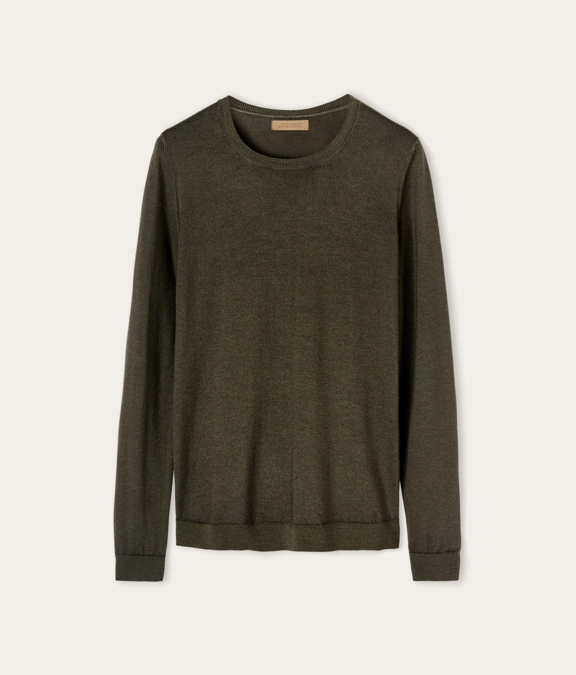 Round-Neck Ultrafine Cashmere Jumper