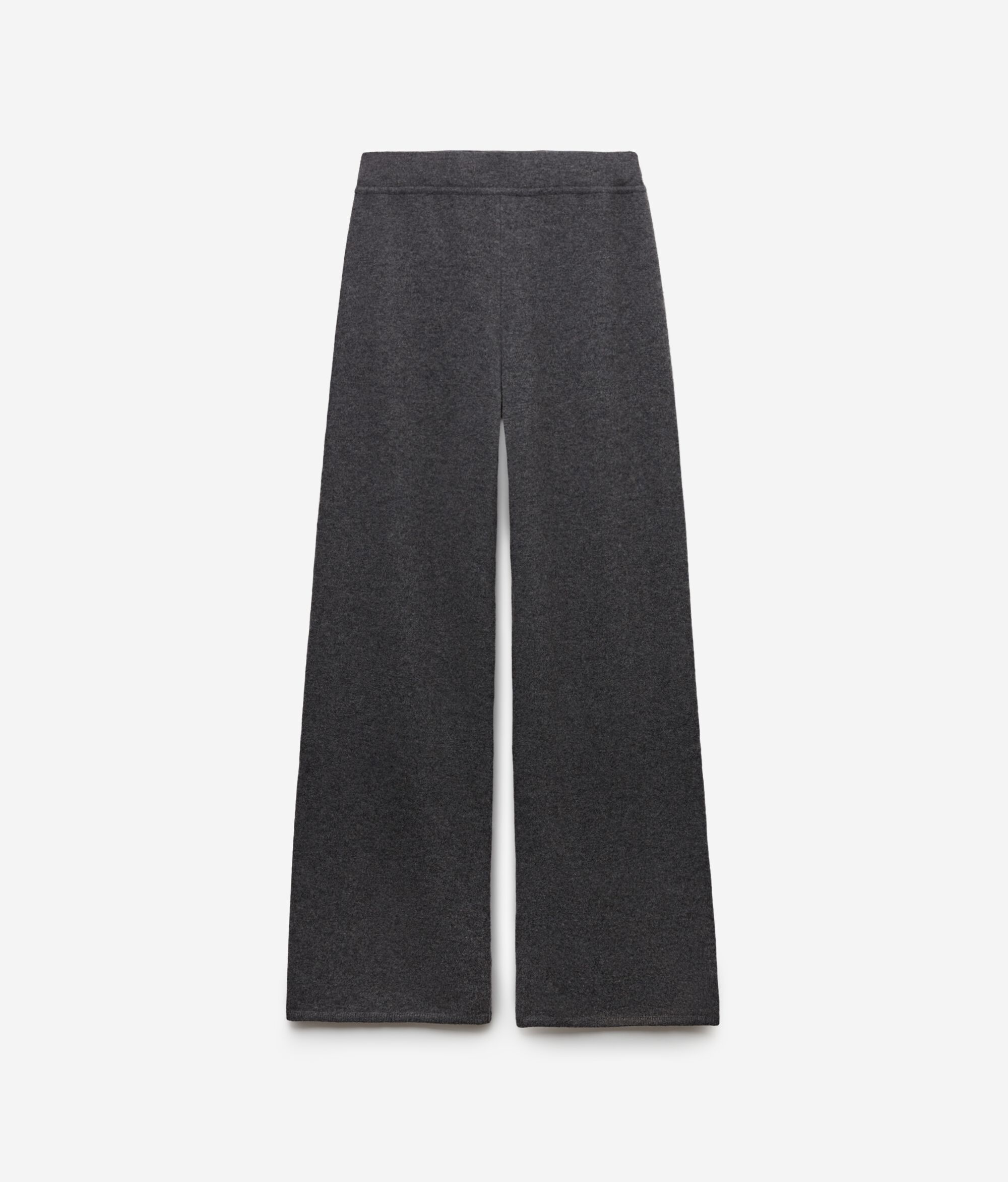 Pantalón palazzo de cashmere ultrasoft
