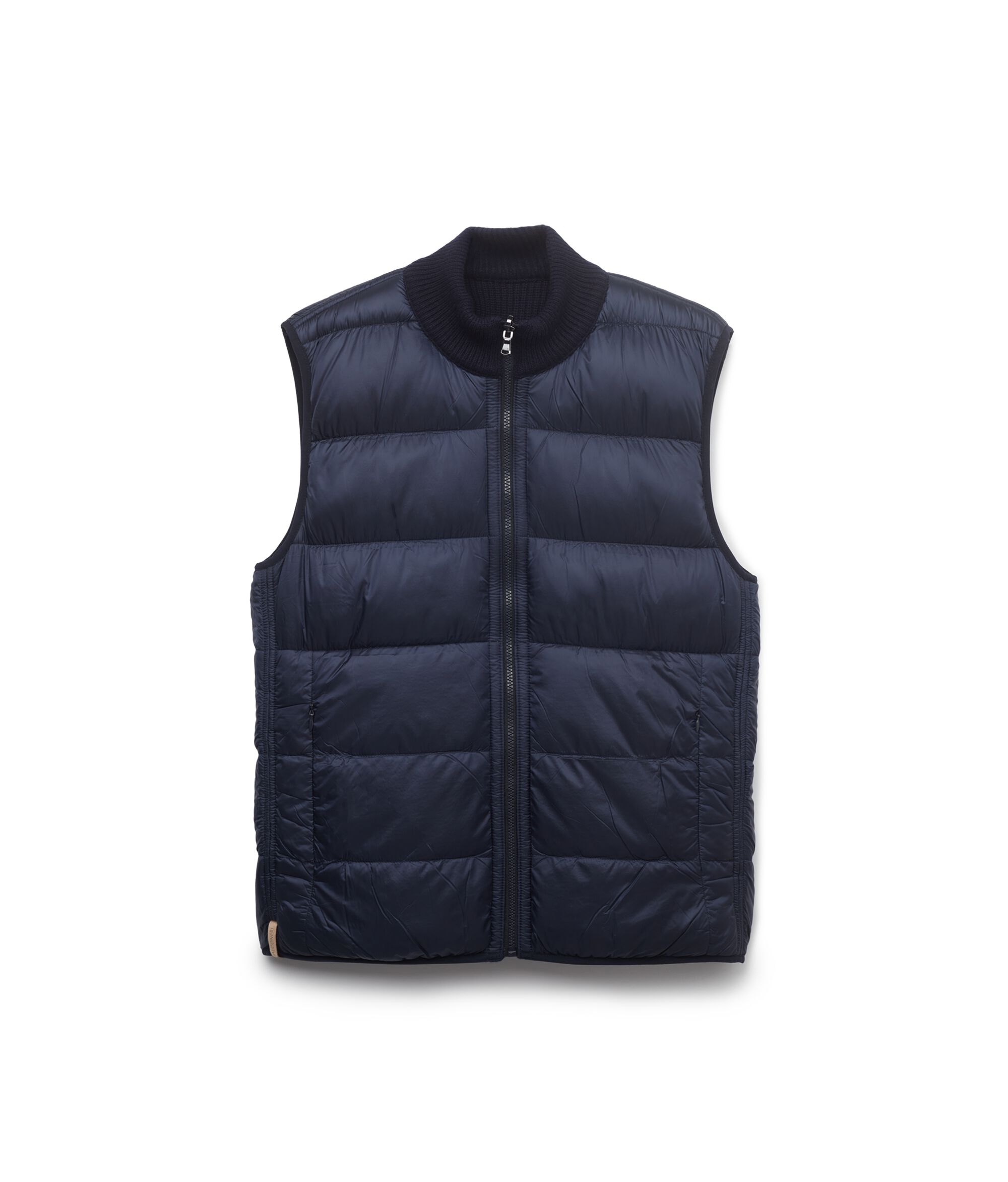Piumino Smanicato Reversibile in Cashmere