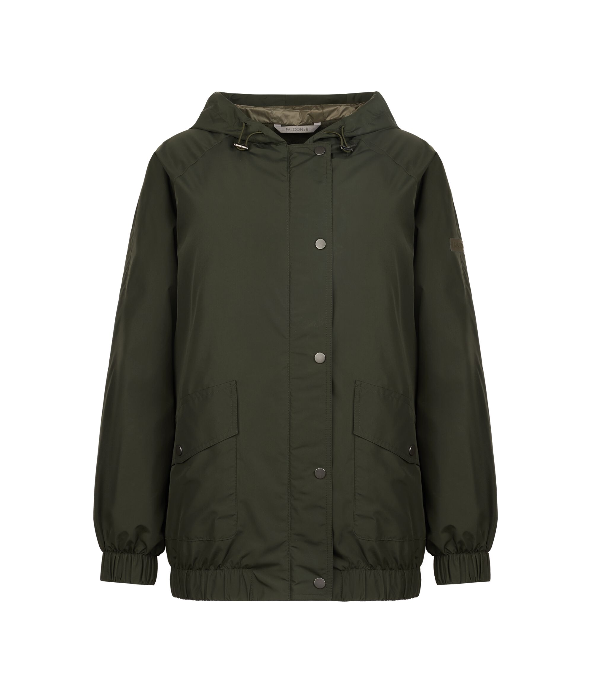 Hooded Cashmere Technical Jacket_9004