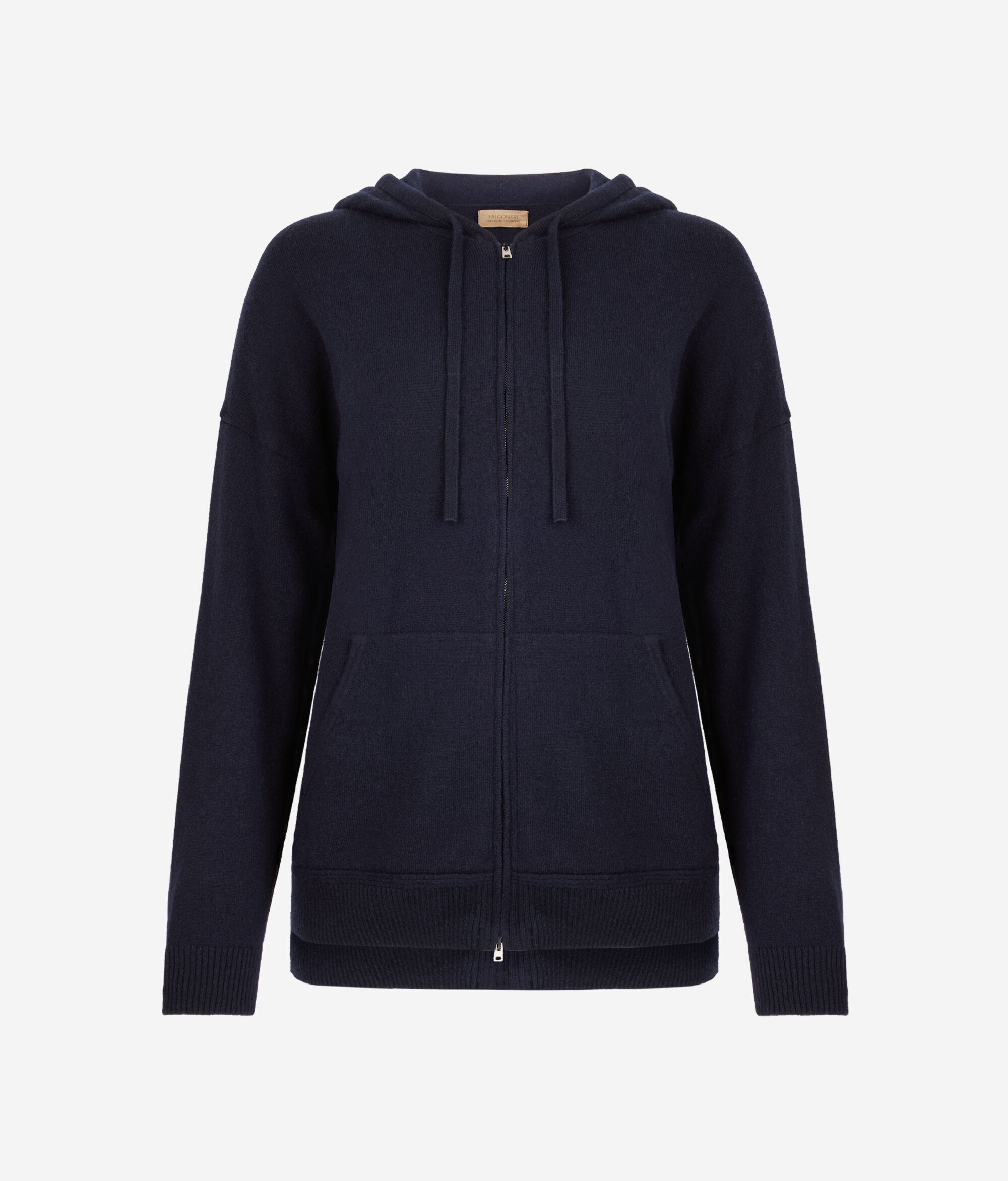 Толстовка из ультрамягкого кашемира с капюшоном