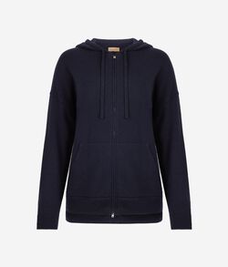 Толстовка из ультрамягкого кашемира с капюшоном