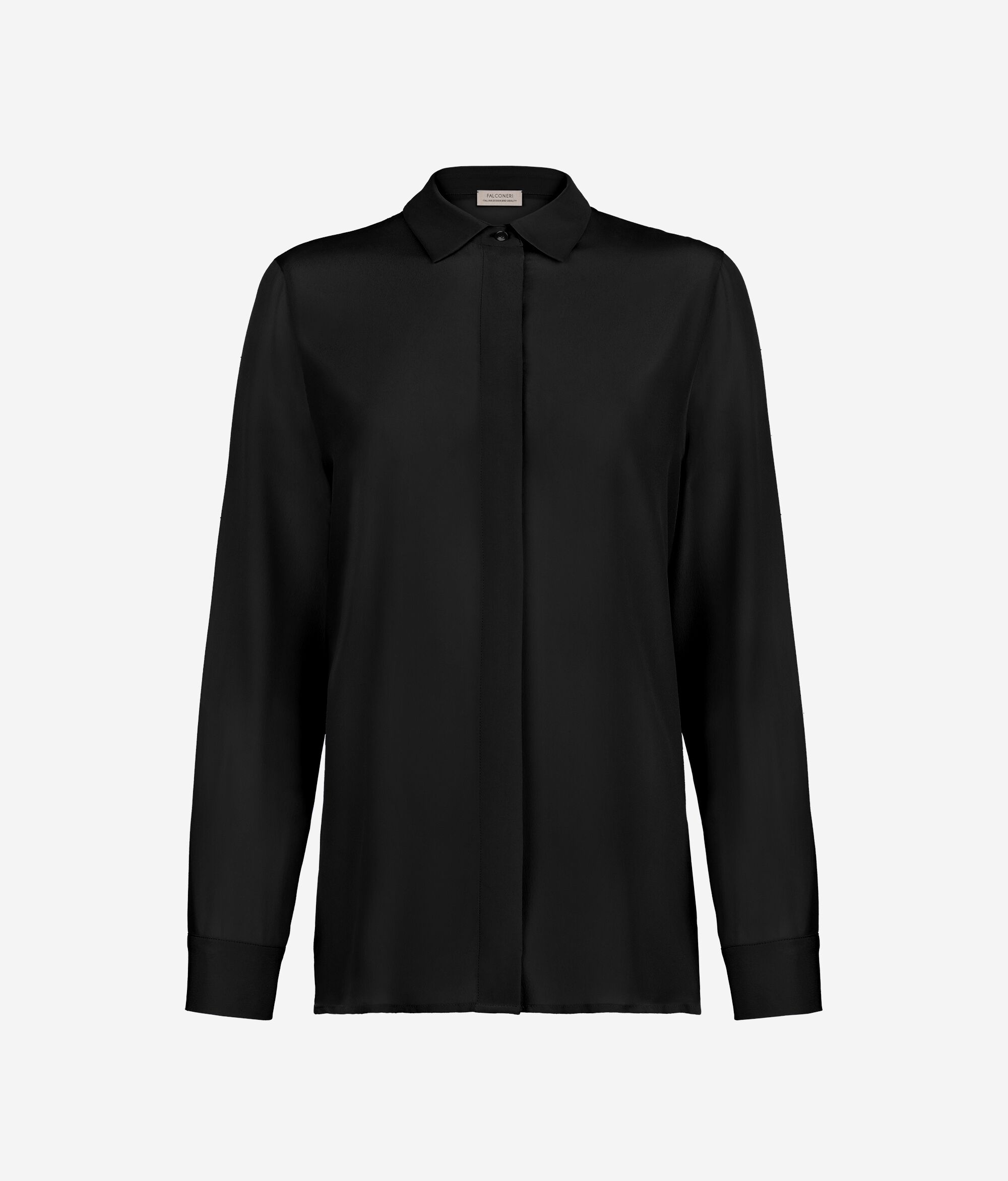Camicia in Seta con Colletto
