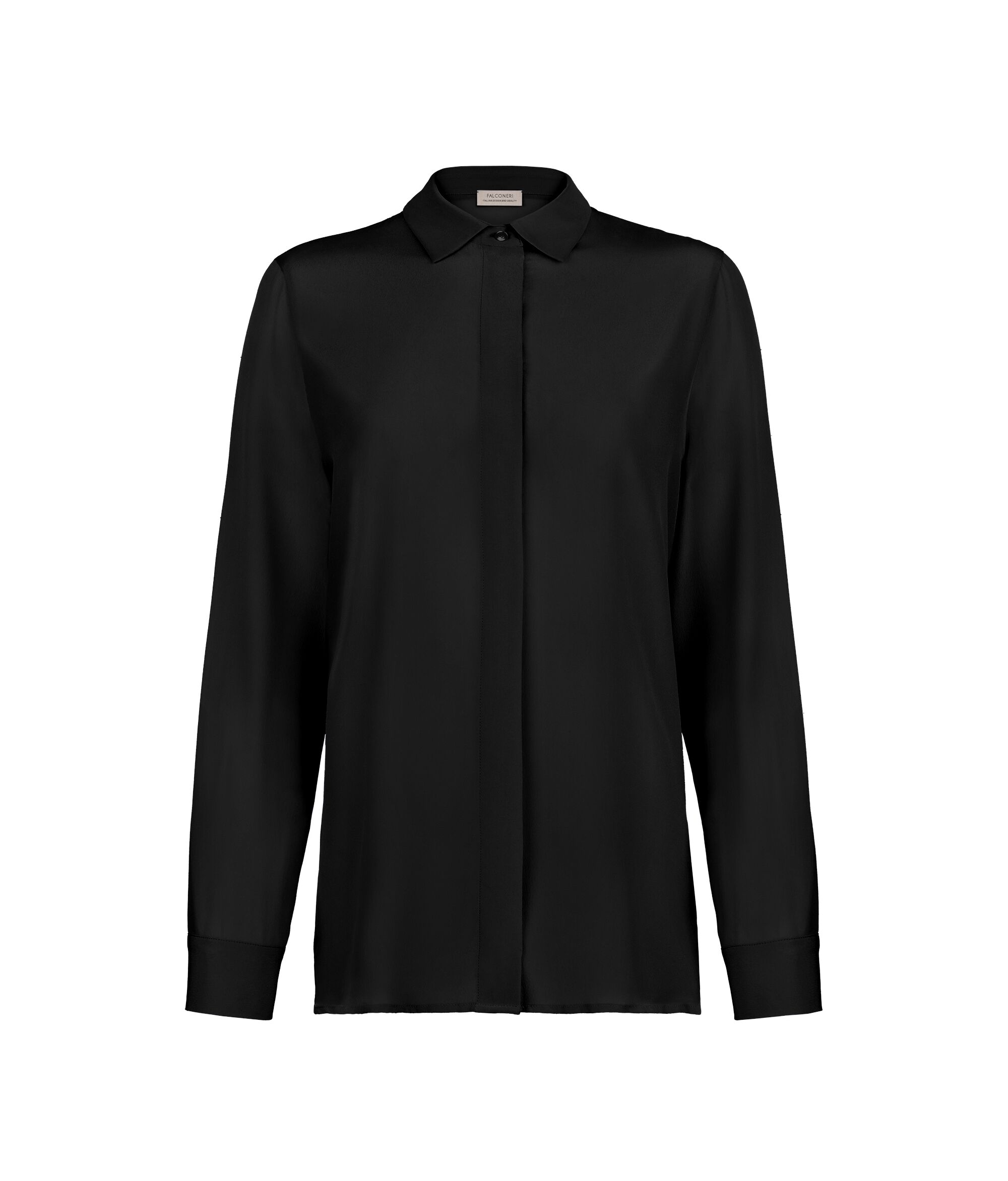 Camicia in Seta con Colletto