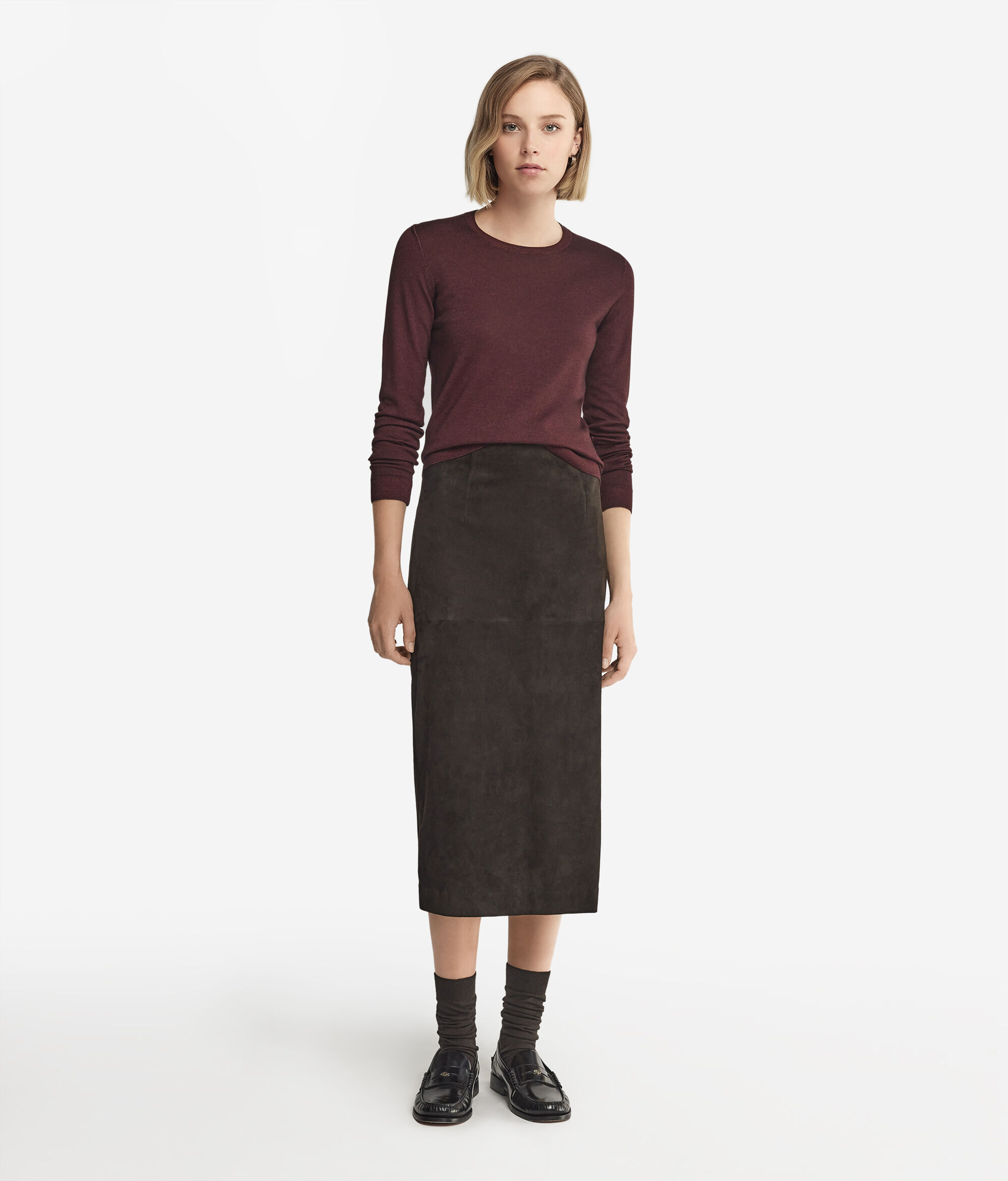 Round-Neck Ultrafine Cashmere Jumper