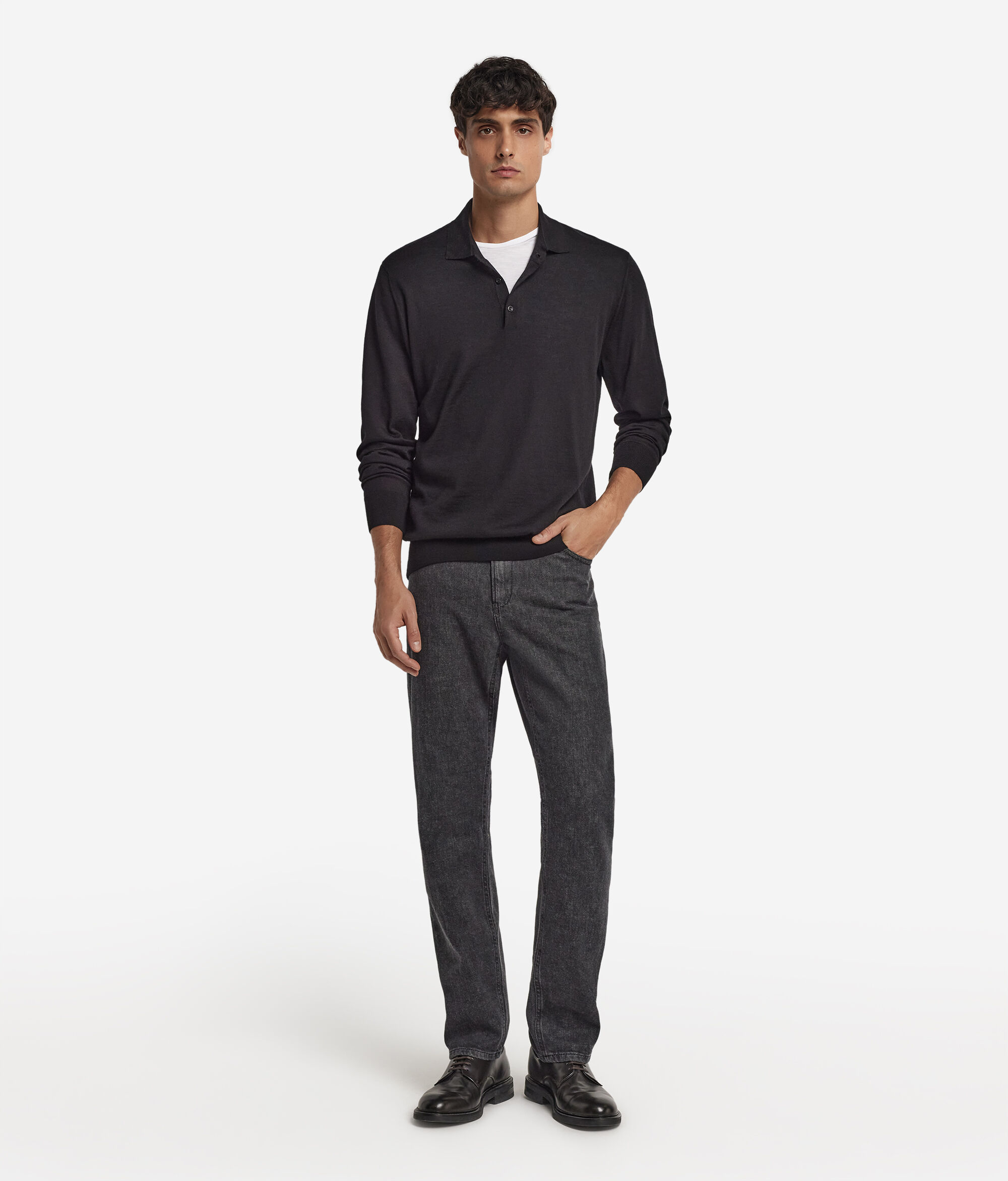 Ultrafine Cashmere Polo Shirt