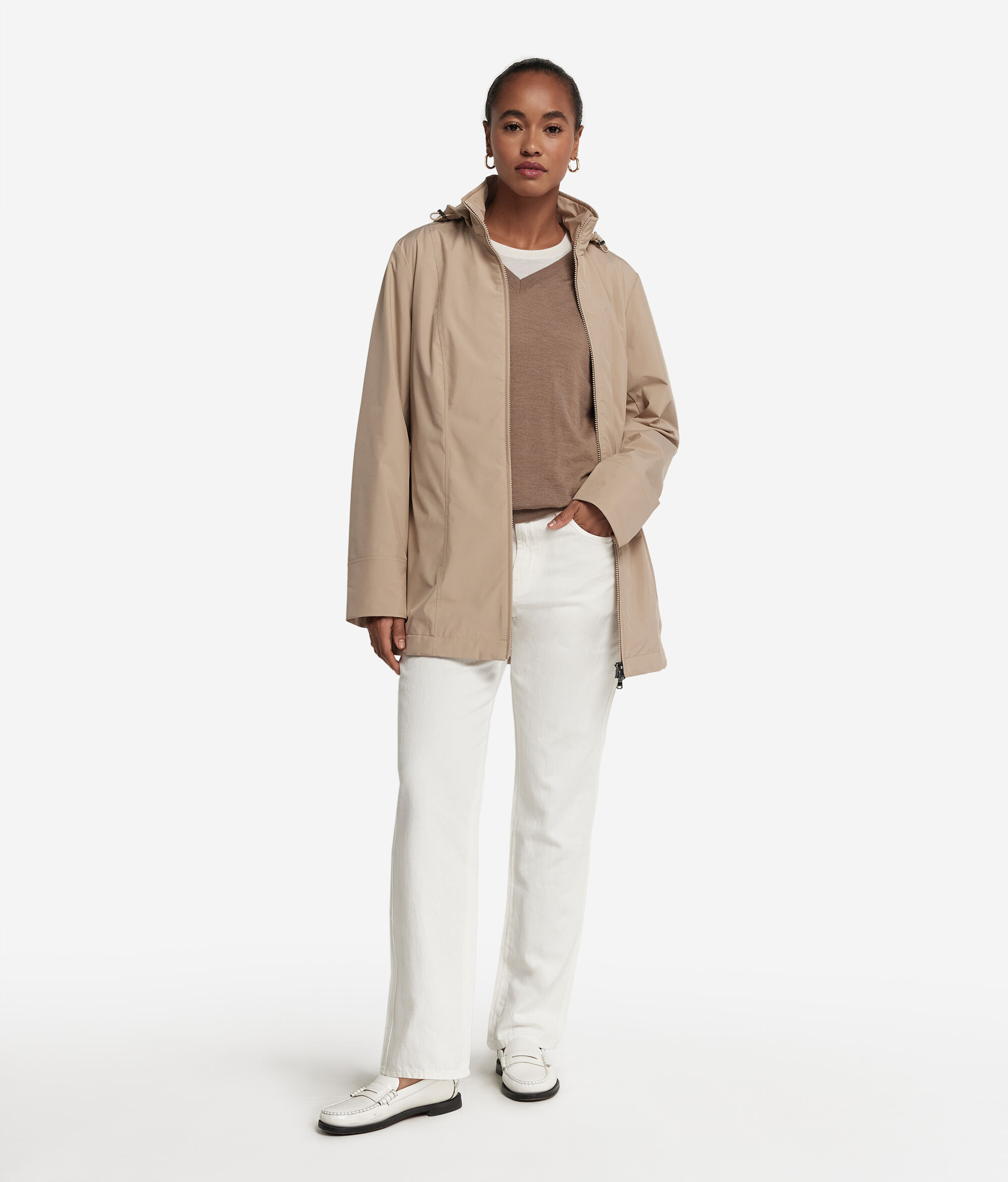 Veste technique à capuche