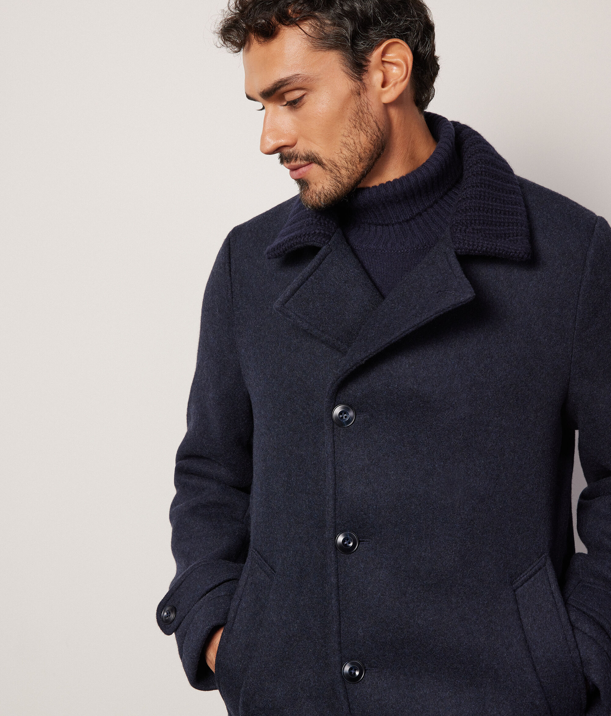 Cashmere Ultrasoft Pea Coat