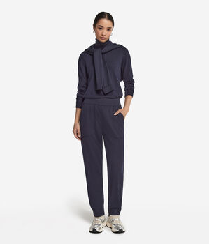 Pantalón de cashmere ultrafine con puño