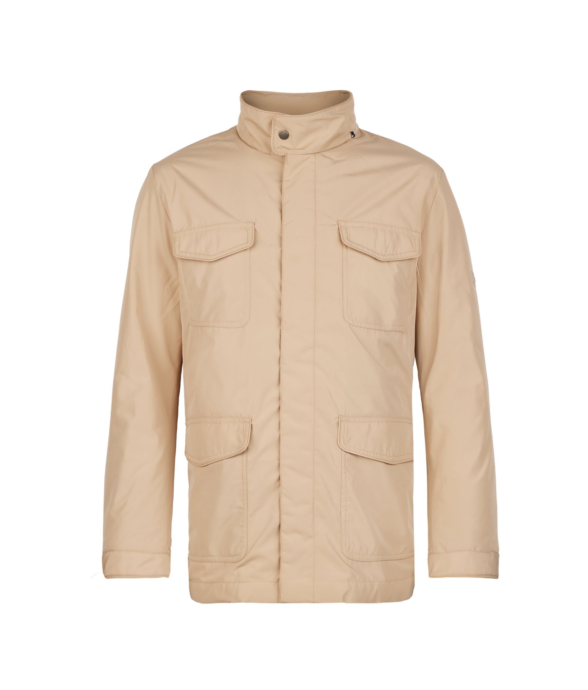 Cashmere Technical Fabric Safari Jacket