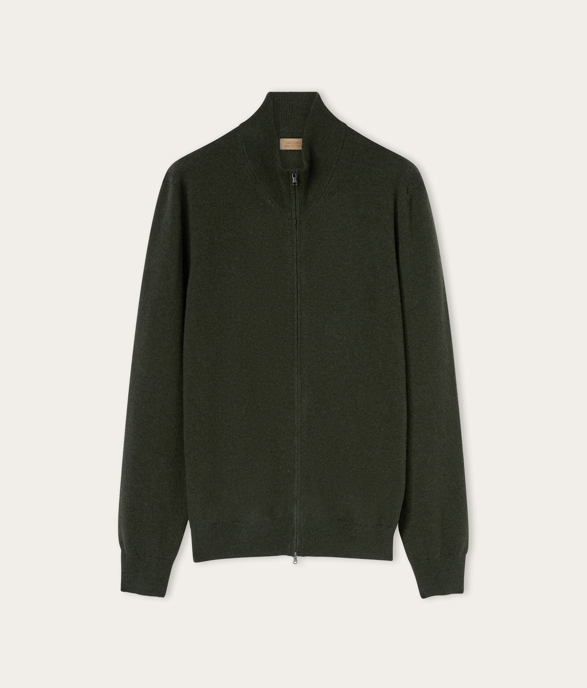 Ultrasoft Cashmere zip-up sweater