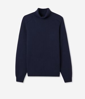 Camisola de Gola Alta em Ultrasoft Cashmere