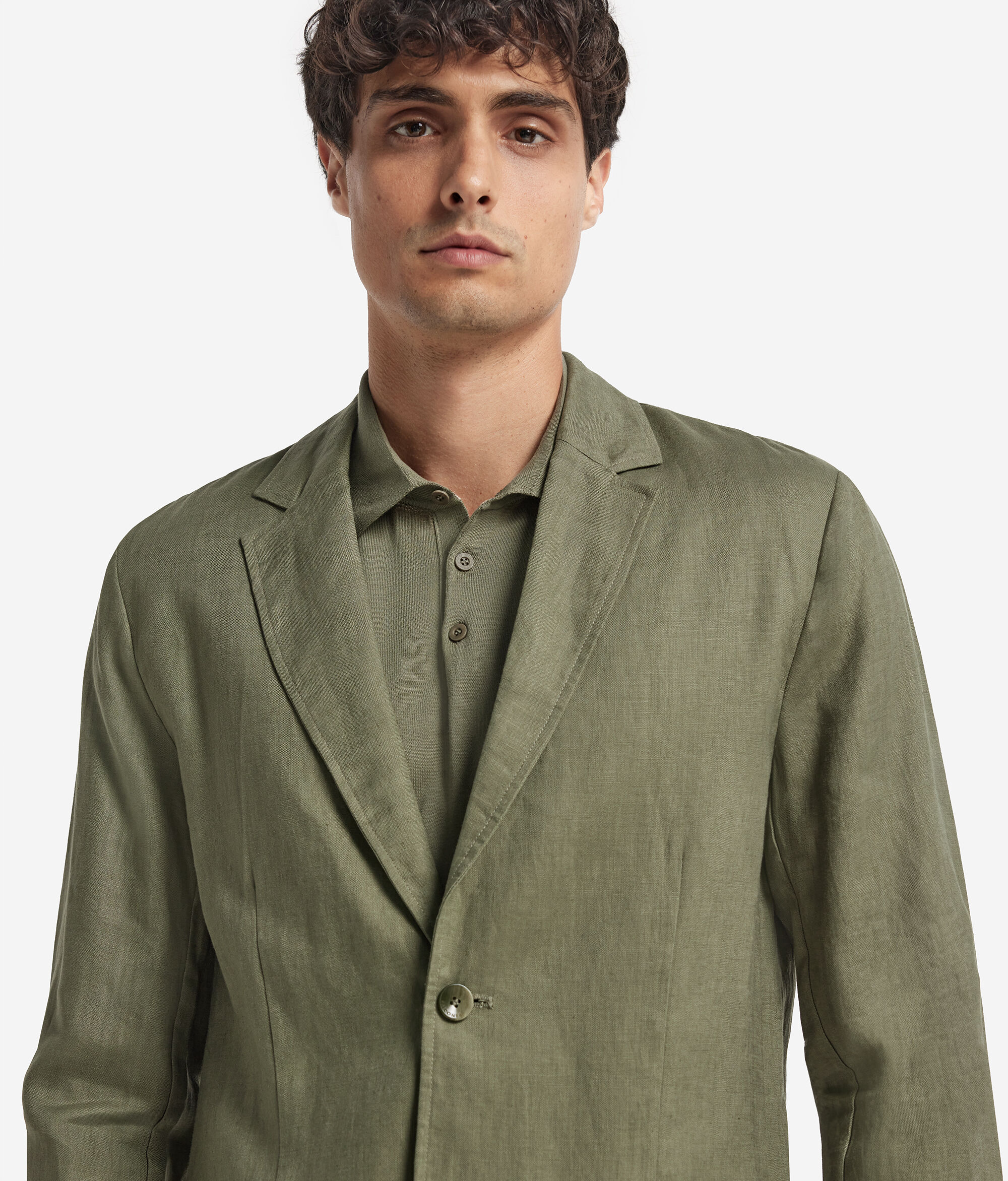 Пиджак изо льна