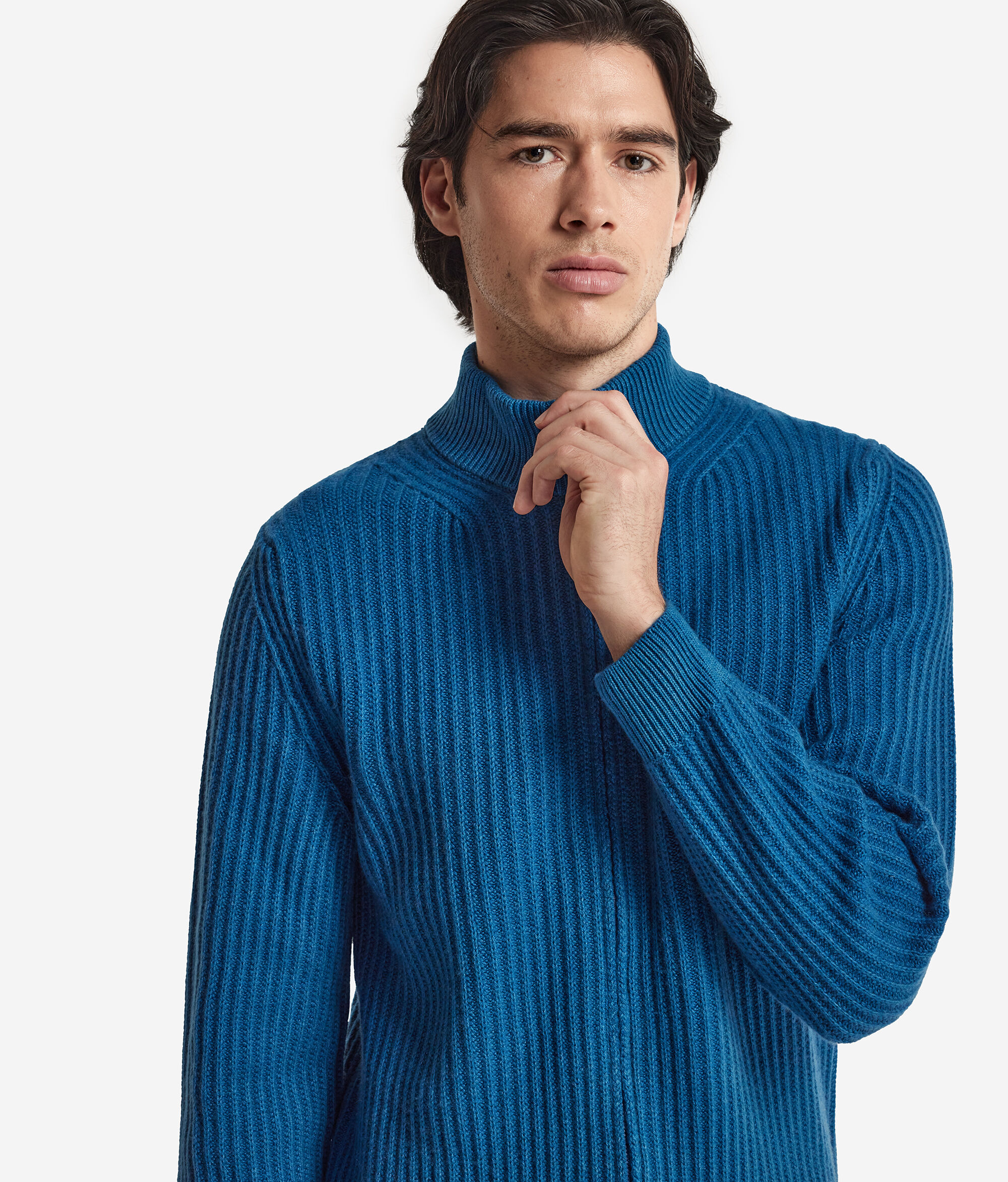 Cárdigan de Cashmere Ultrasoft de canalé