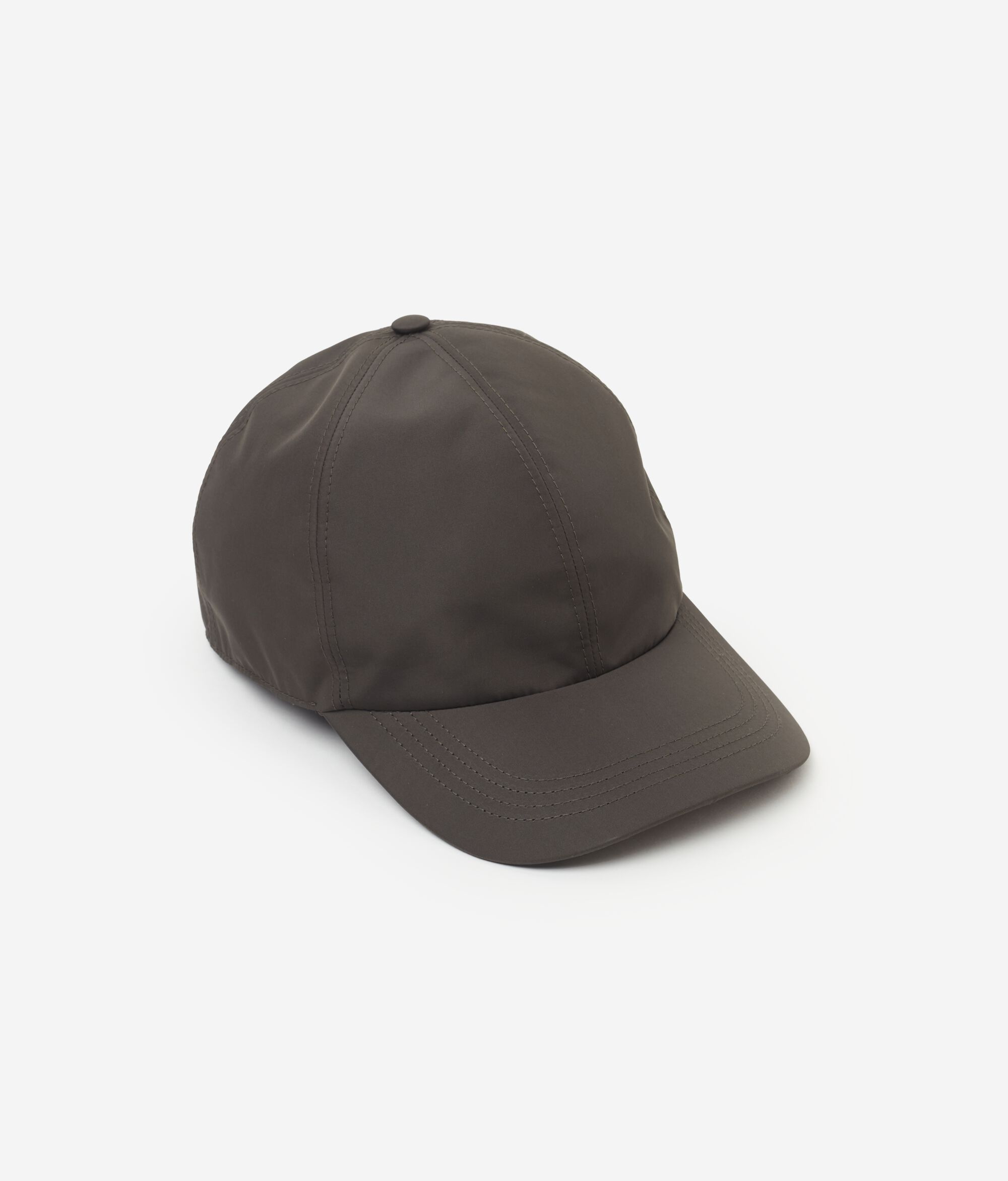 Technical Baseball Cap with Ultrafine Cashmere Lining
