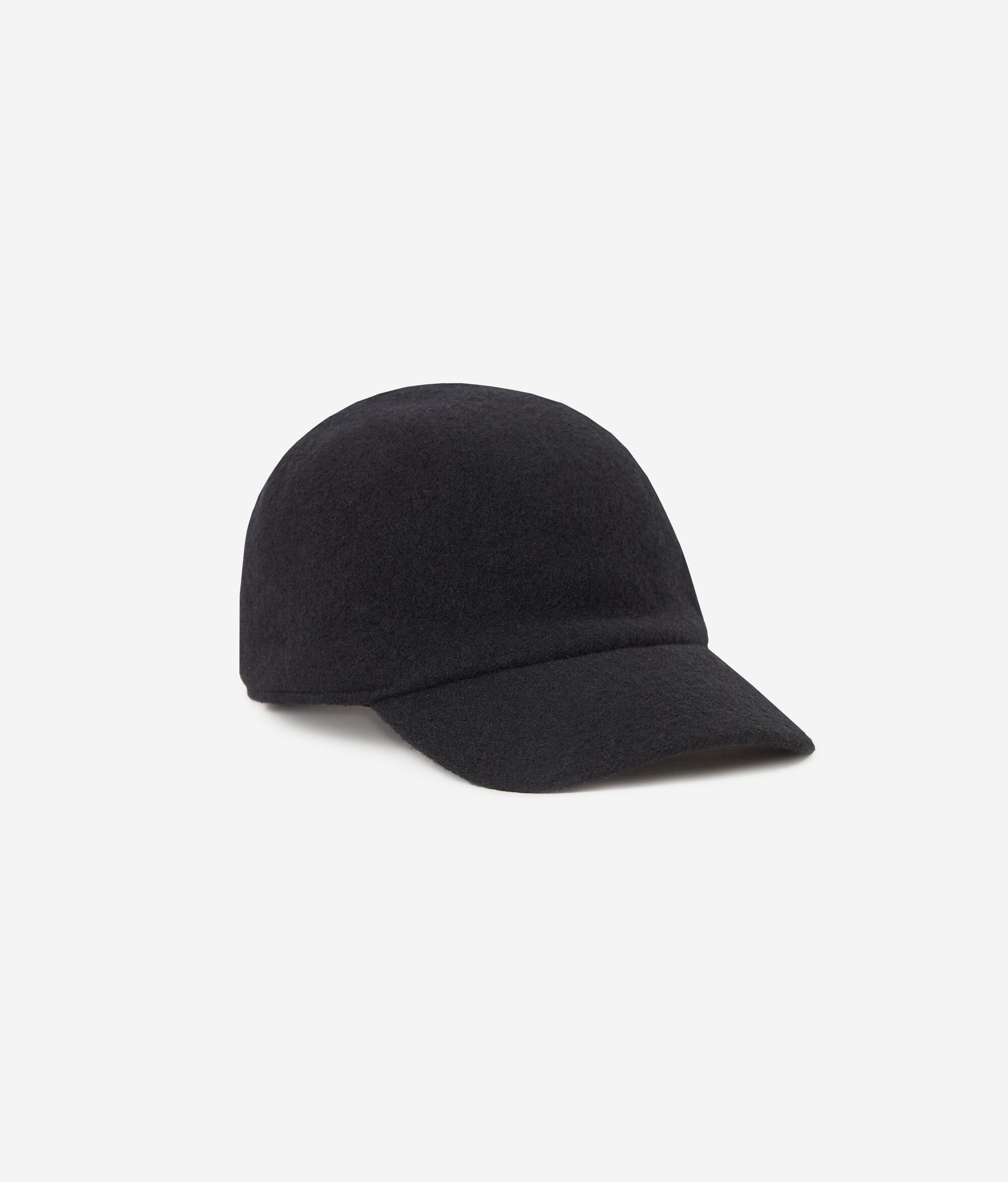 Casquette en laine à visière
