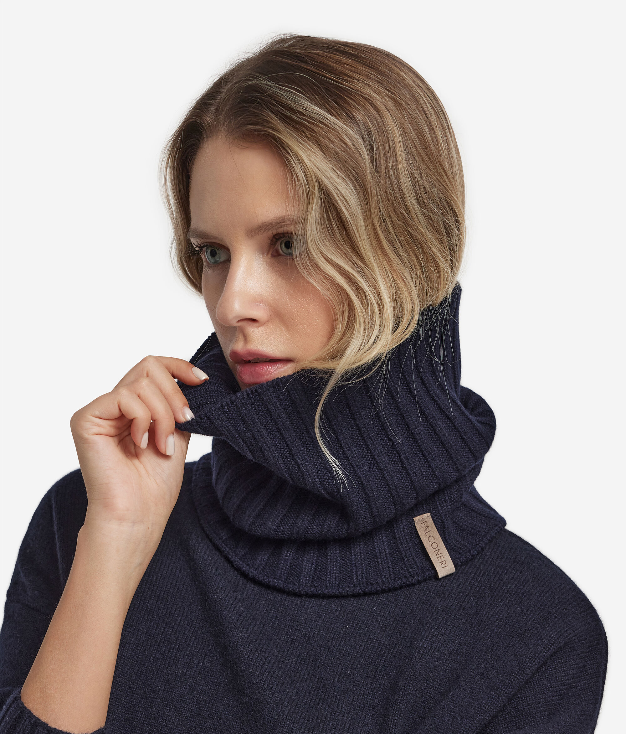 Cappotto A Coste In Cashmere E Pelliccia - Cappotti