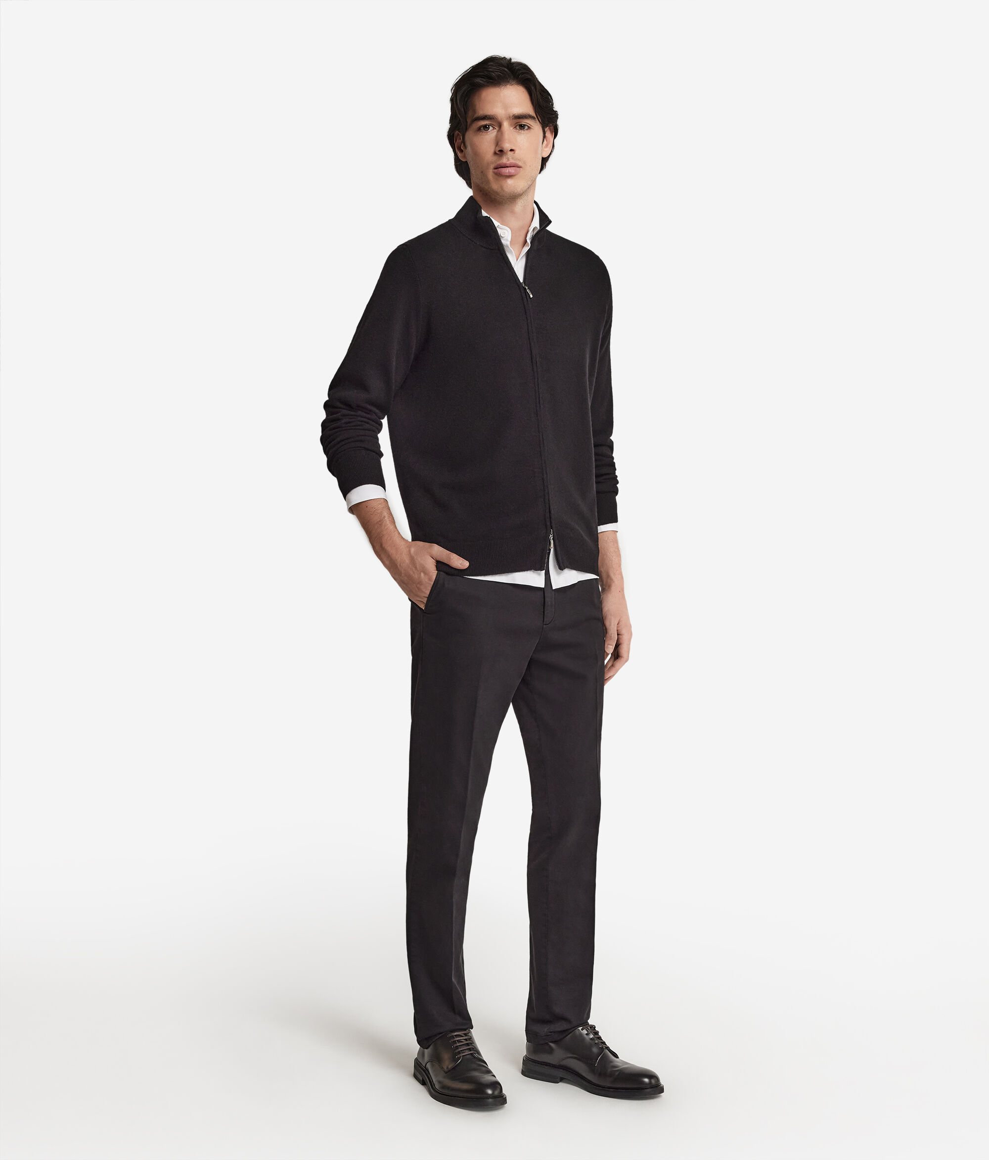 Ultrasoft Cashmere Full-Zip Cardigan
