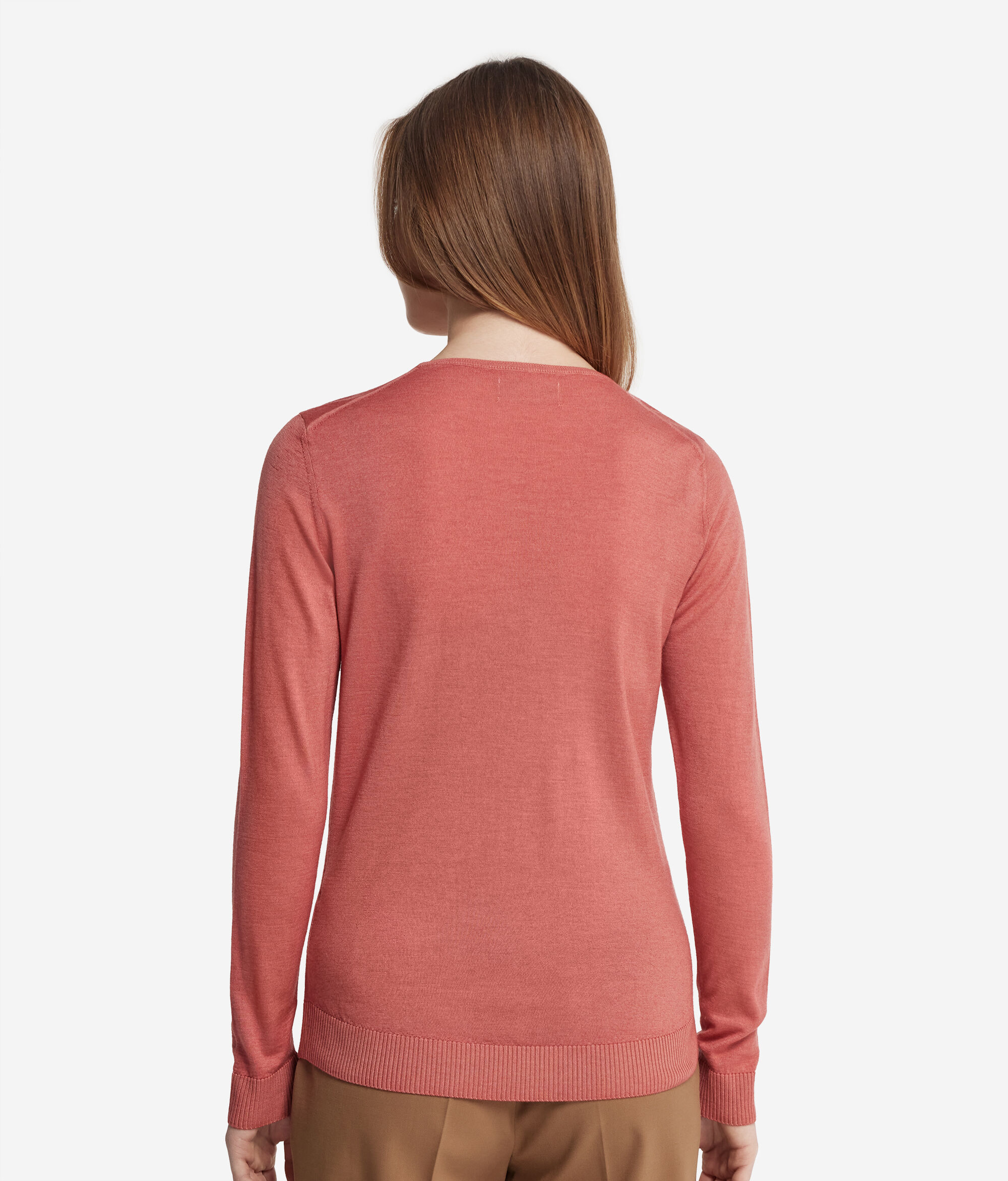 Pullover mit V-Ausschnitt aus Kaschmir Ultrafine