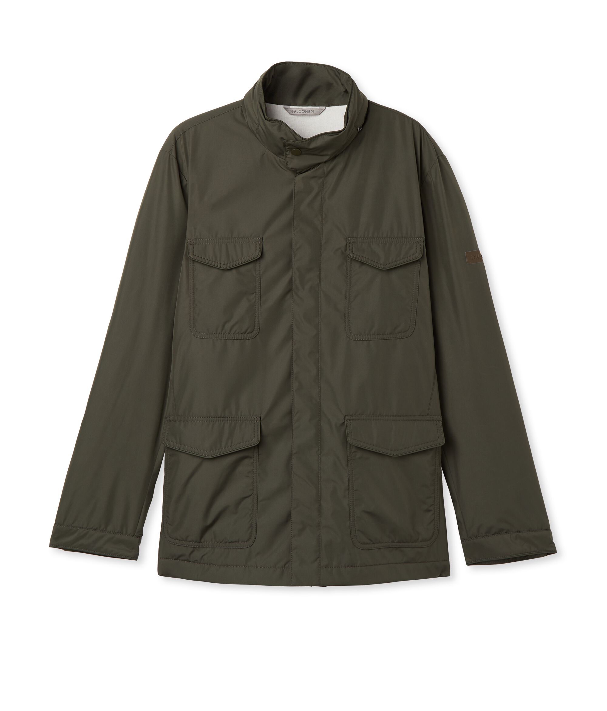 Cashmere Technical Fabric Safari Jacket