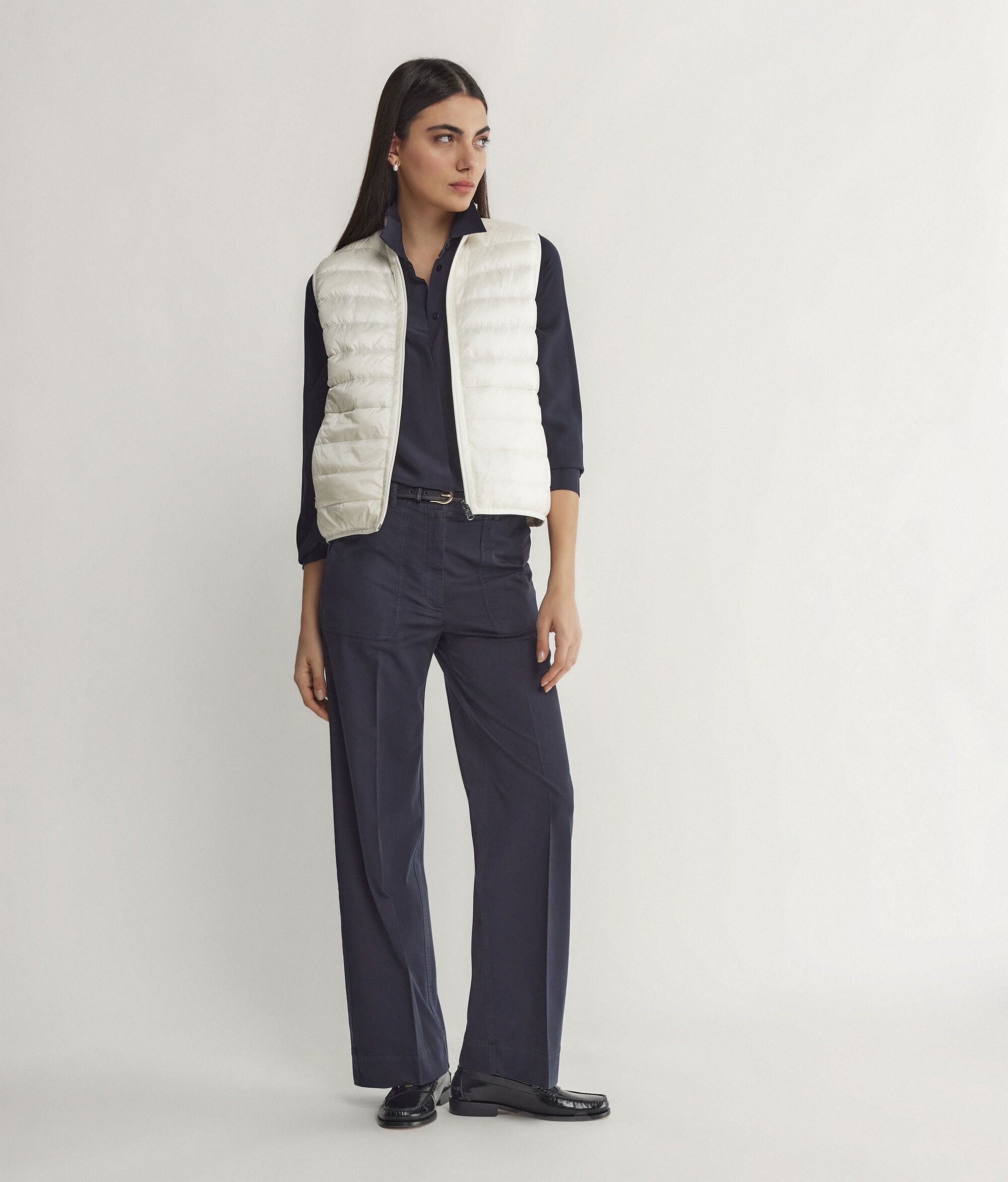 Pantalon à poches plaquées