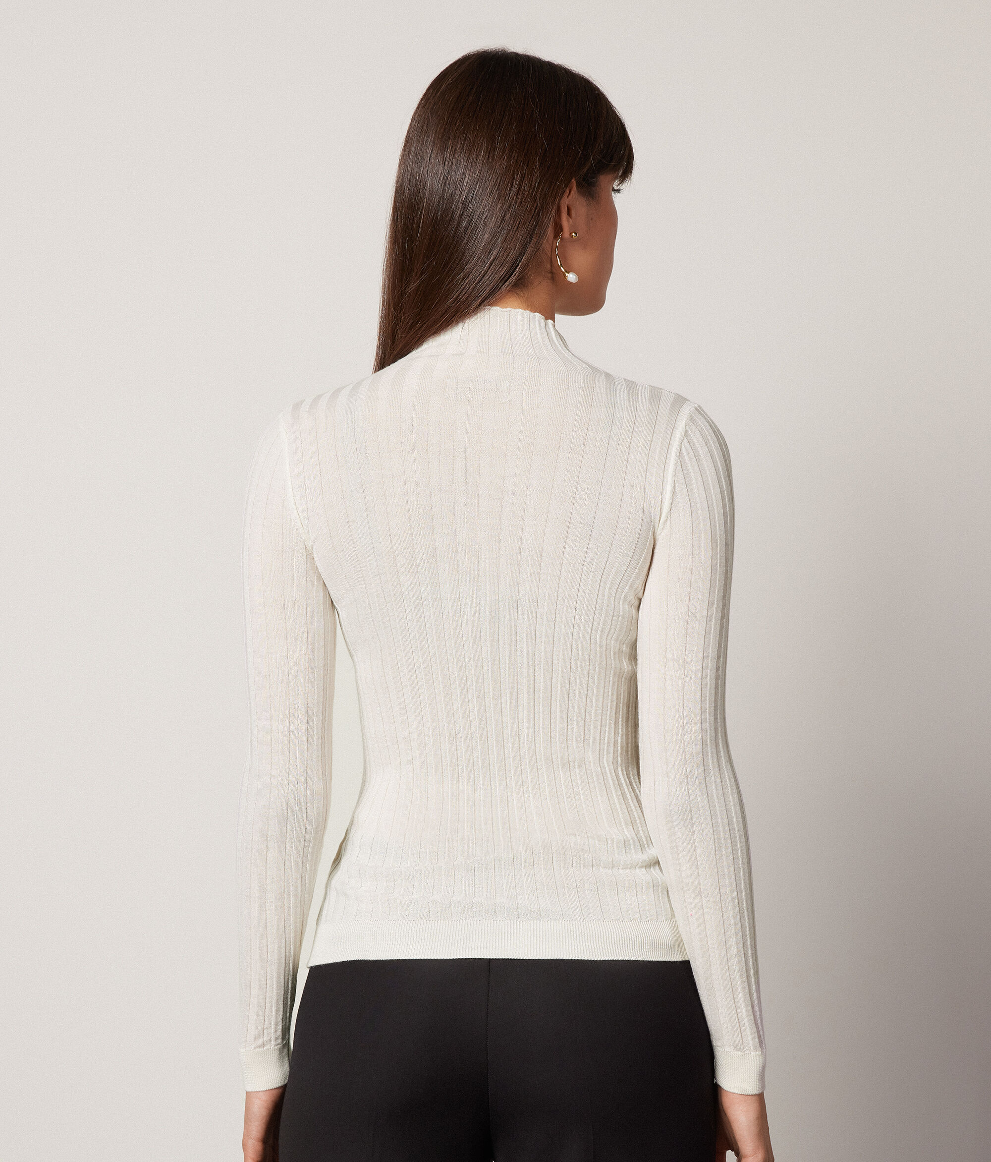 Dolcevita in Cashmere Ultrafine Costa Piatta