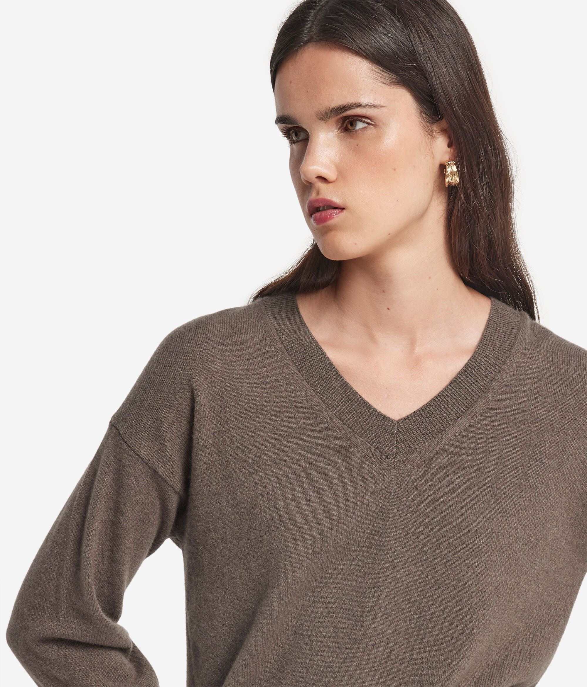 Ultrasoft Cashmere V-Neck Jumper