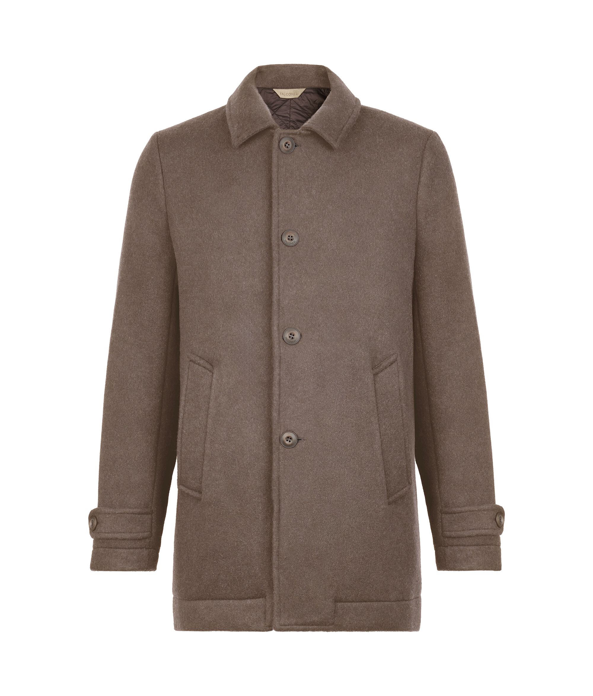 Einreihige Cabanjacke aus Kaschmir