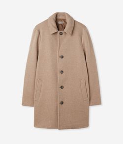 Cappotto Monopetto in Cashmere Ultrasoft