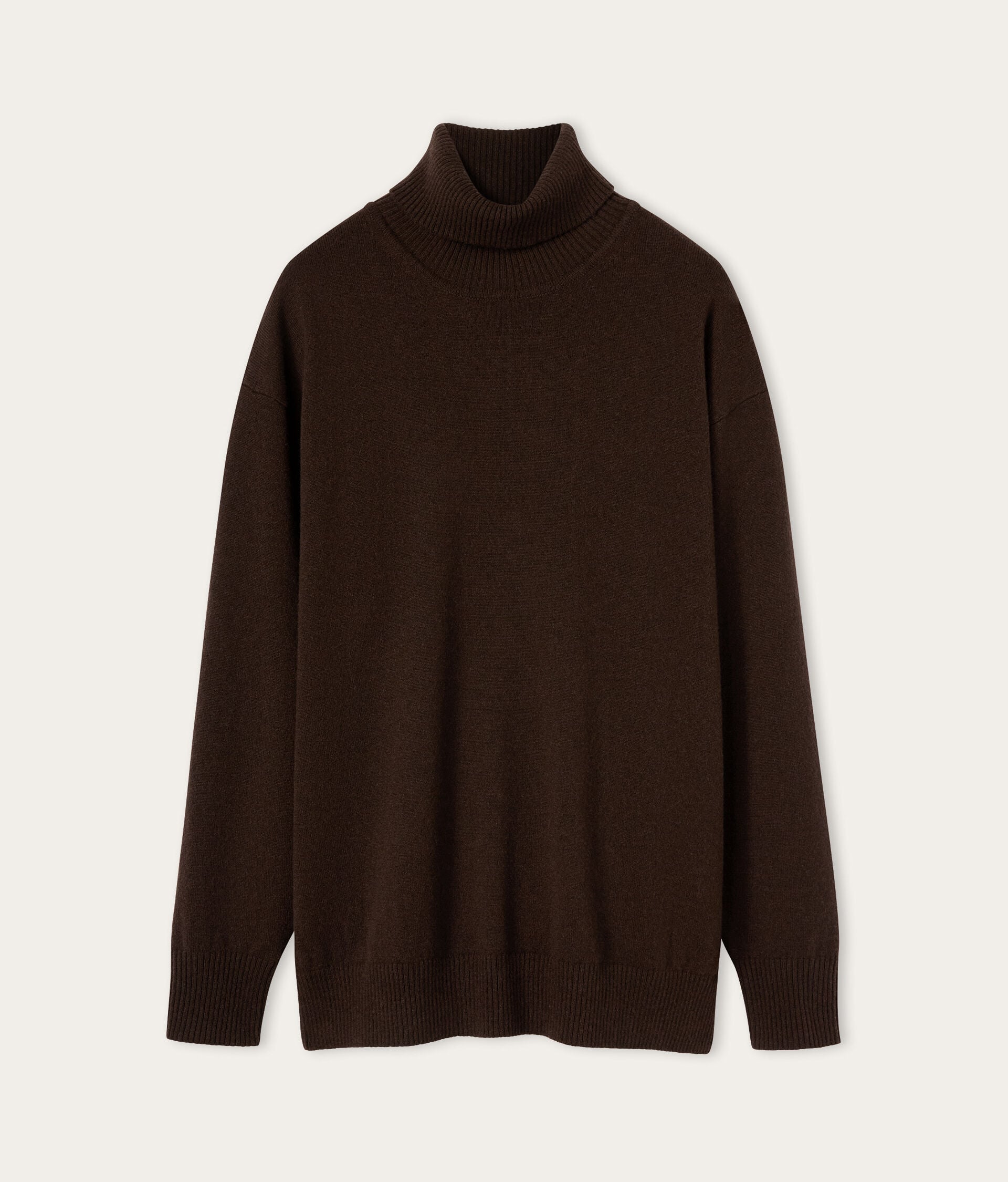 Pull col roulé en cachemire ultra-doux
