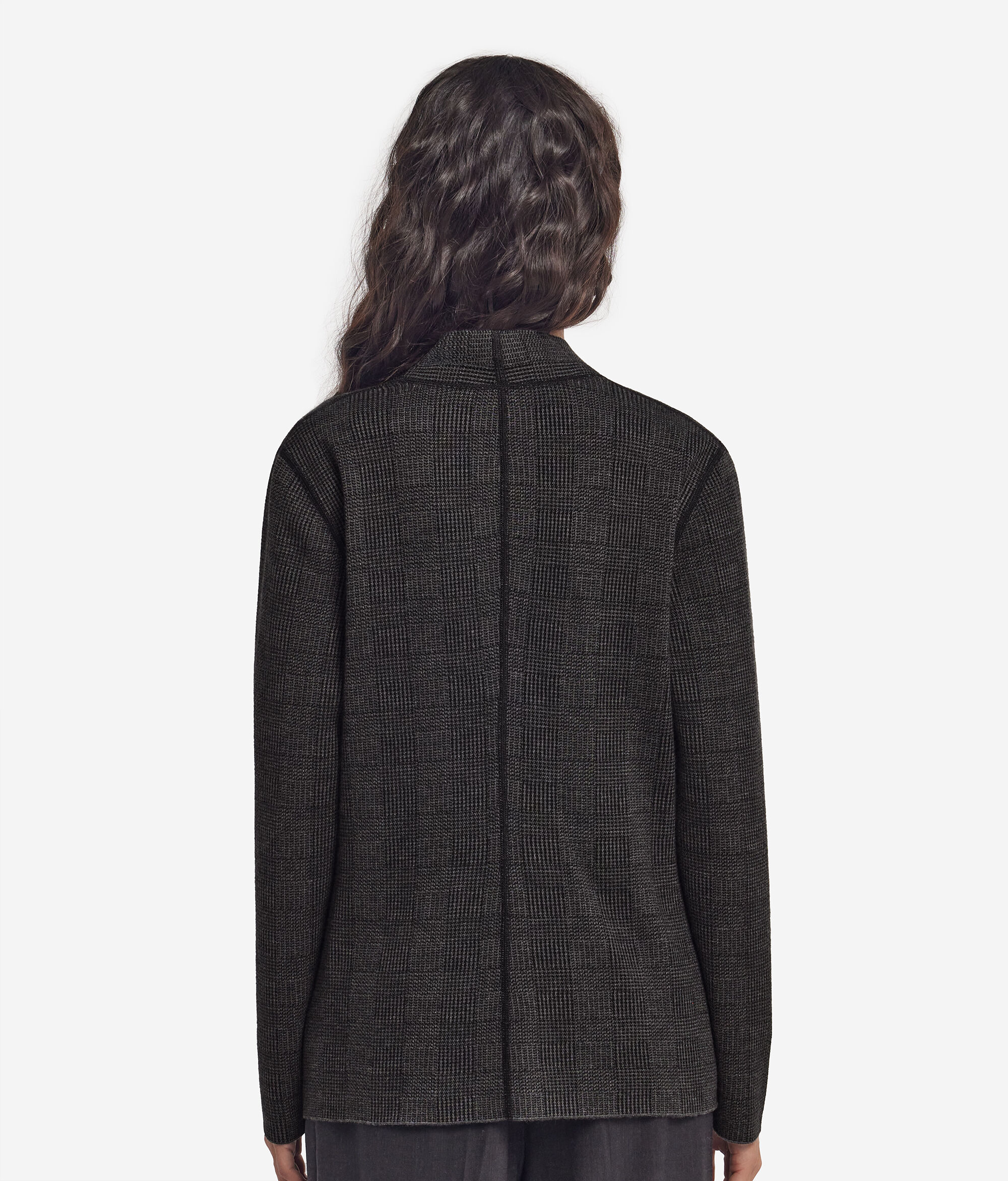 Giacca reversibile in lana e Cashmere Ultrafine