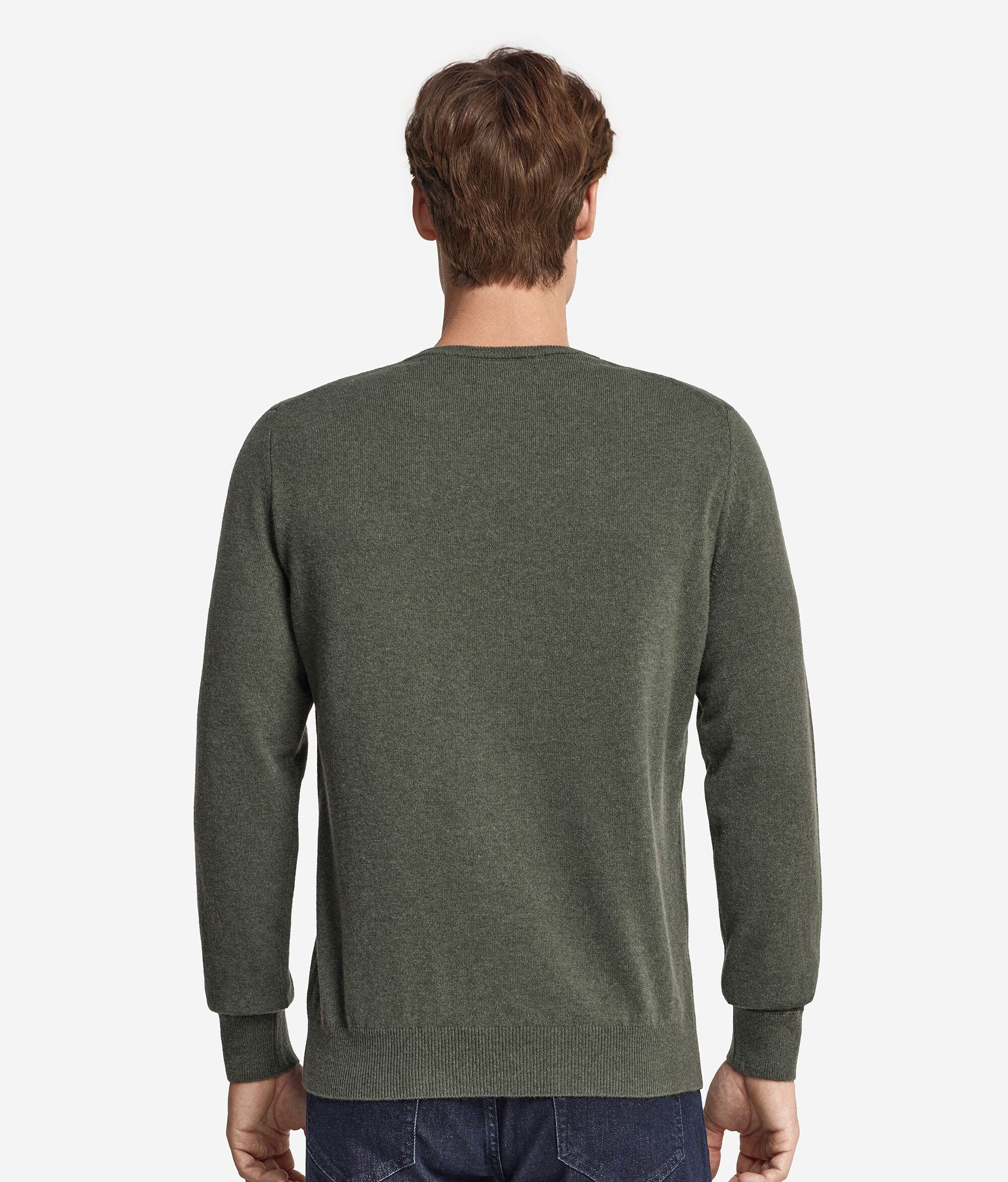 Sweter z Okrągłym Dekoltem z Kaszmiru Ultrasoft