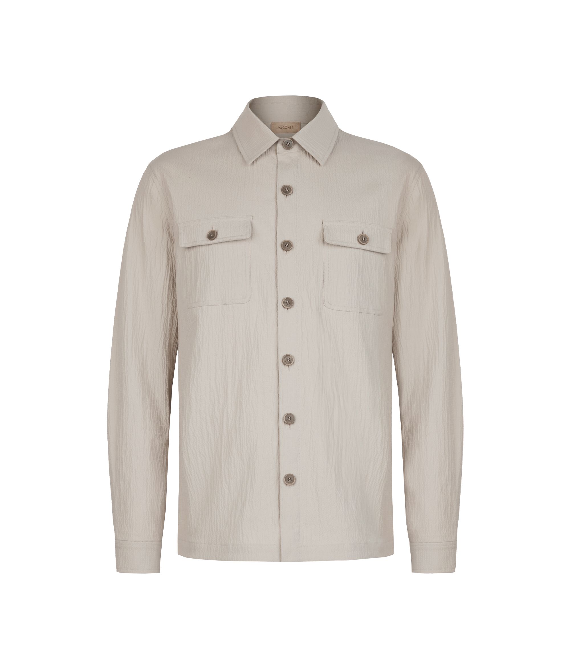 Giacca camicia in cotone