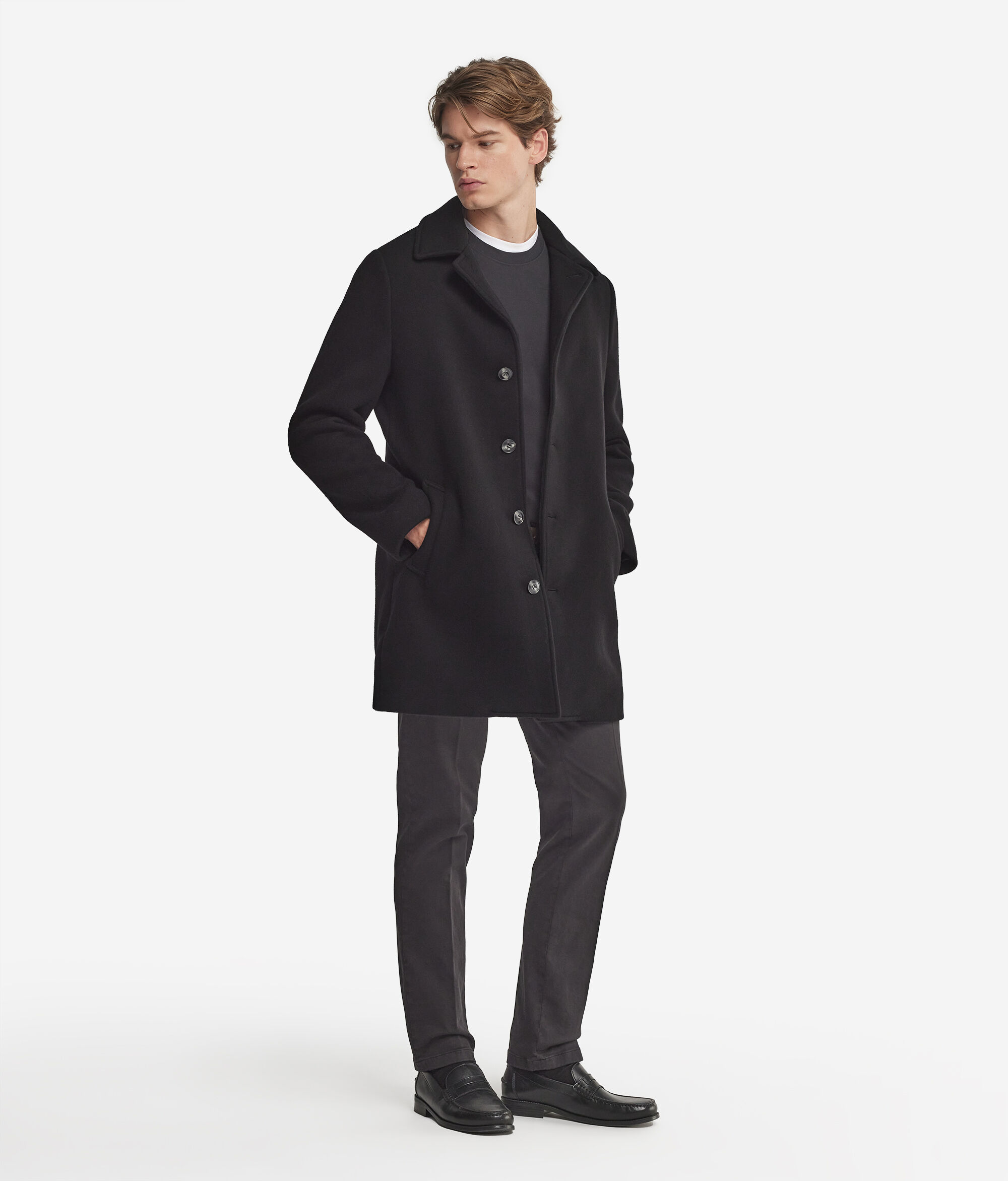 Ultrasoft Cashmere Single-breasted Coat