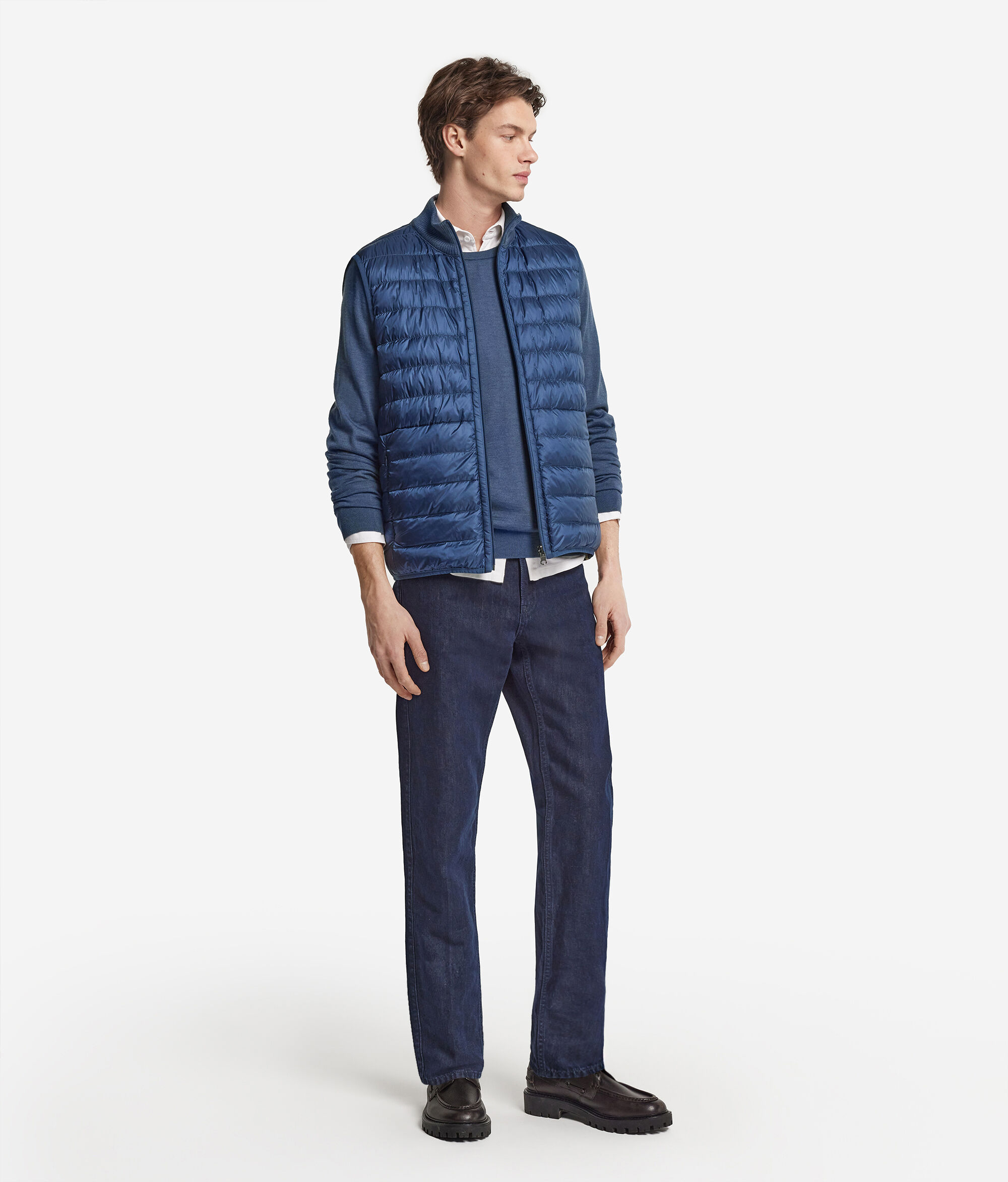 Reversible Cashmere Down Vest