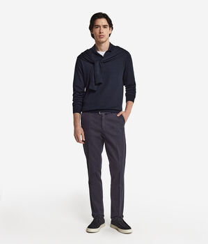 Polo em Ultrafine Cashmere