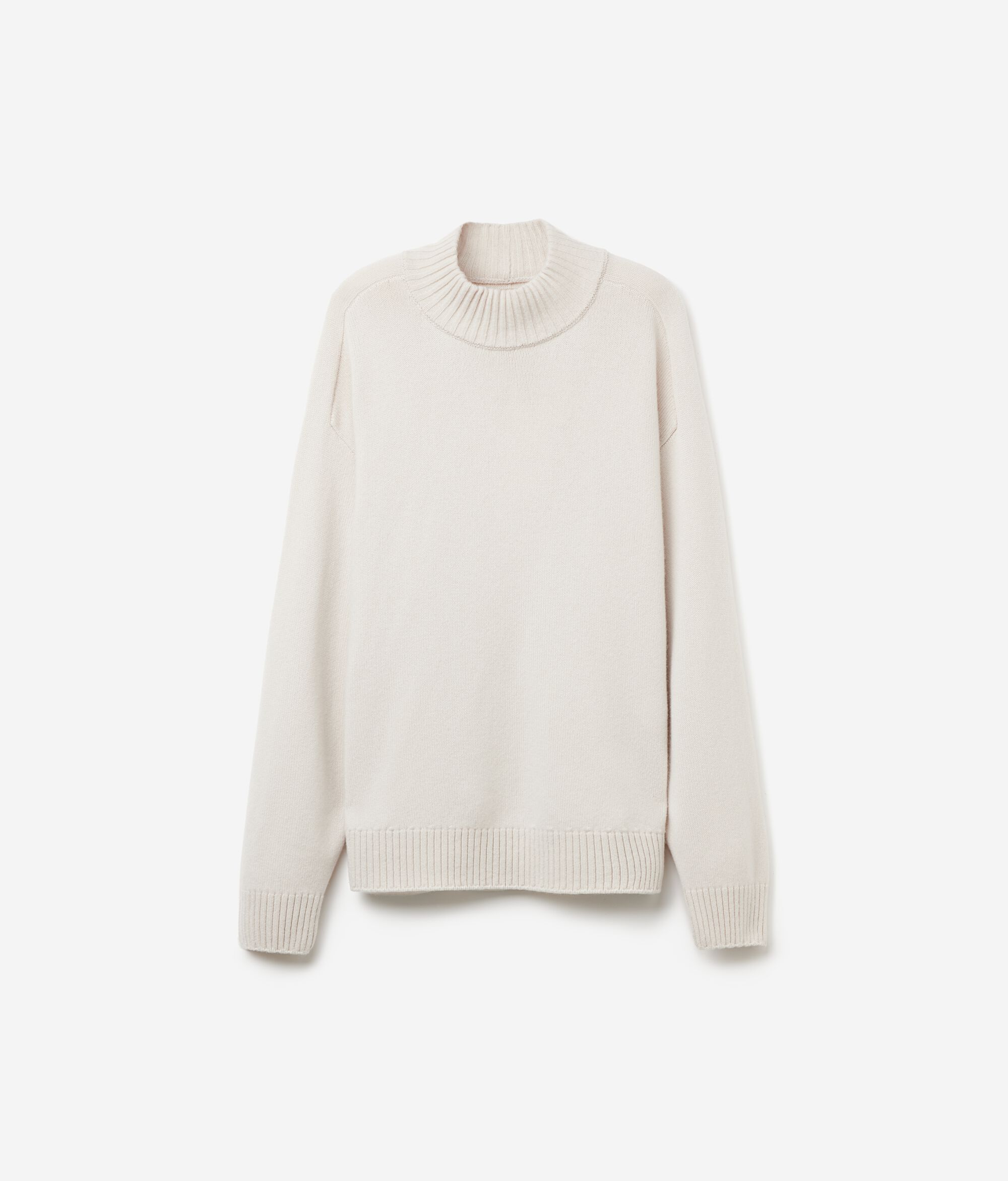 Jersei amb coll perkins i espatlla martell de Cashmere Ultrasoft