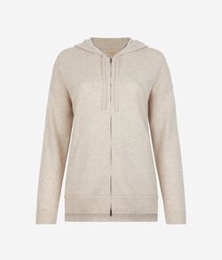 Толстовка из ультрамягкого кашемира с капюшоном